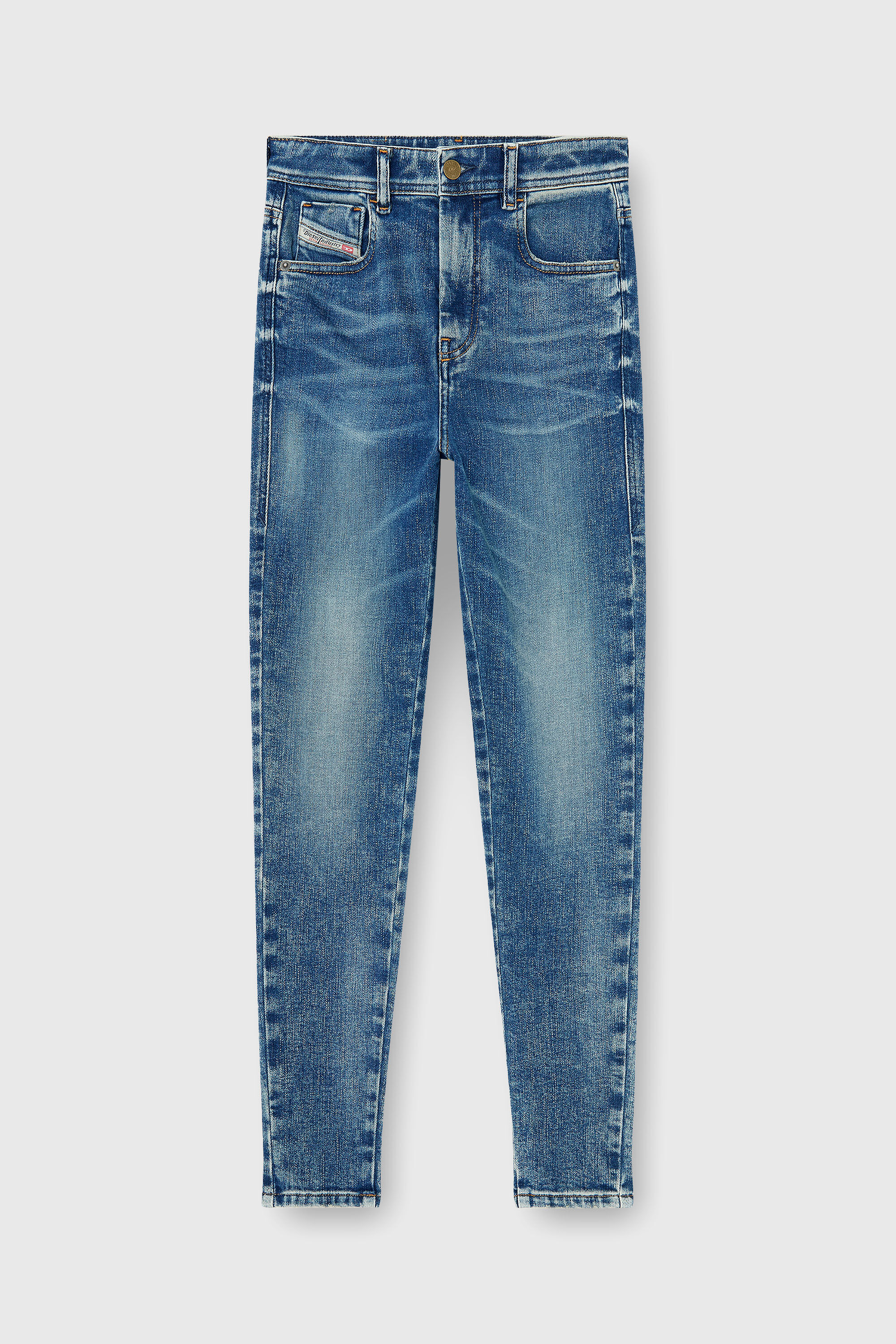 Diesel - Damen Skinny Jeans 1984 Slandy-High 09P72, Mittelblau - 6