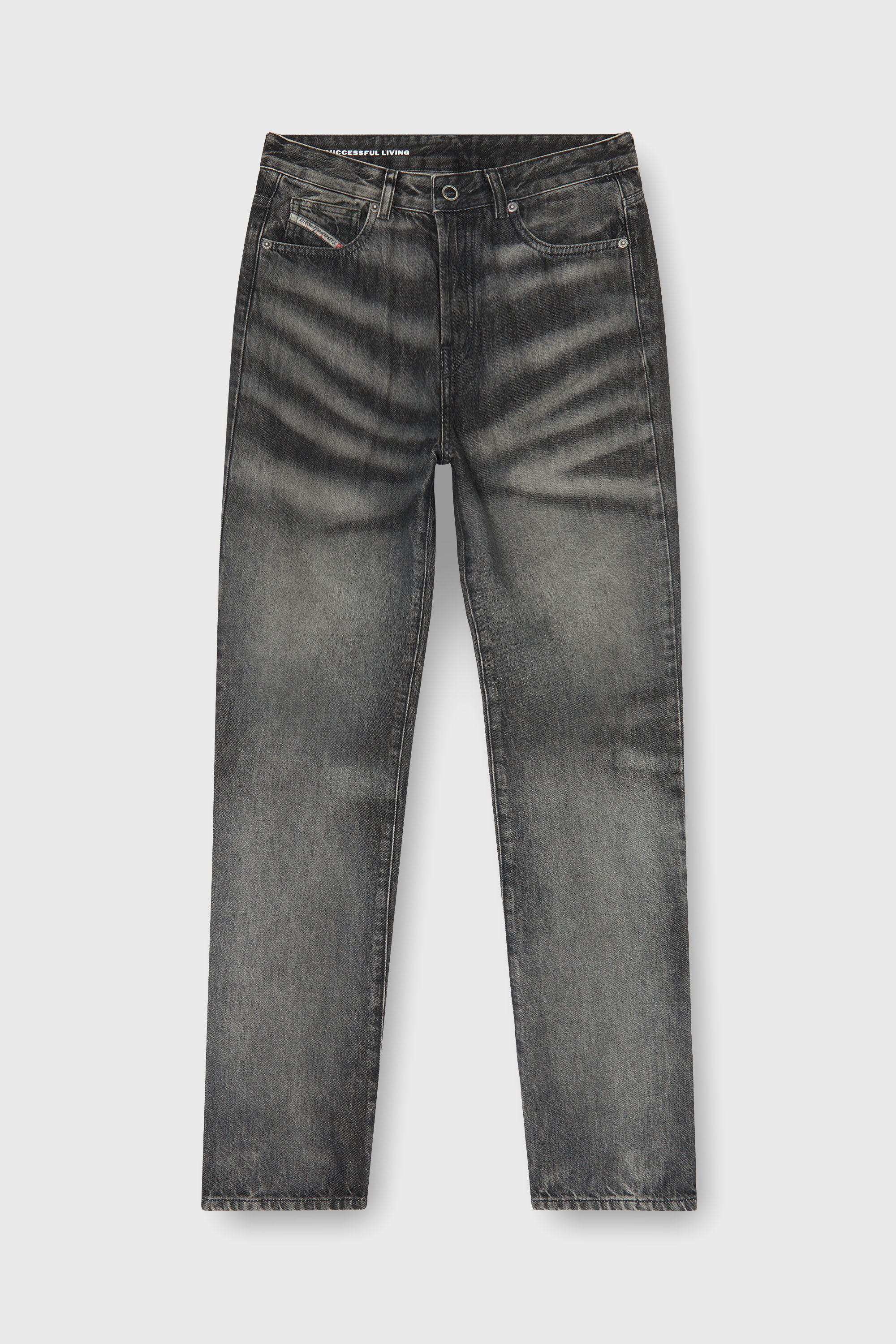 Diesel - Damen Regular Jeans D-Heel 09R33, Schwarz/Dunkelgrau - 6
