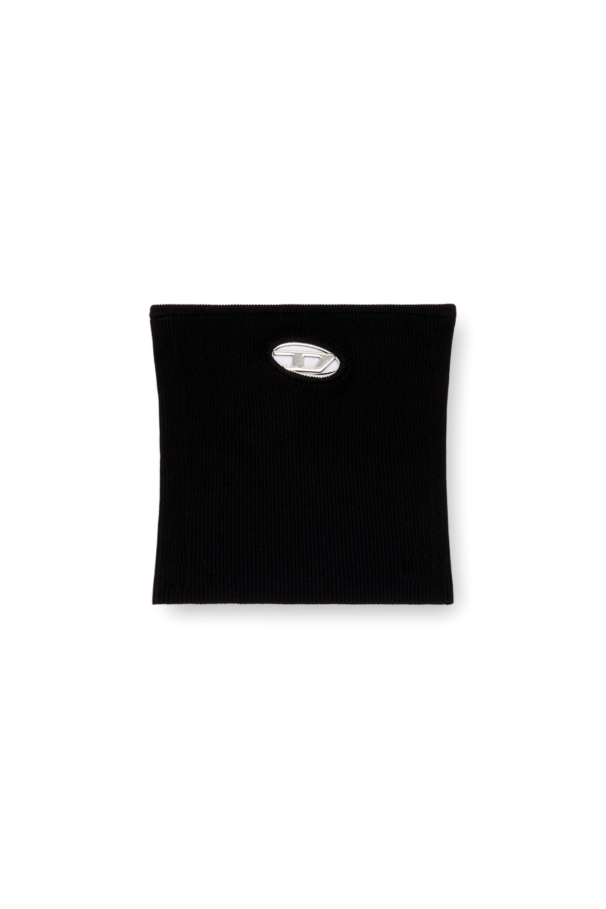 Diesel - M-CLARKSVILLEX, Damen Bandeau-Top mit Logo-Plakette in Schwarz - 2
