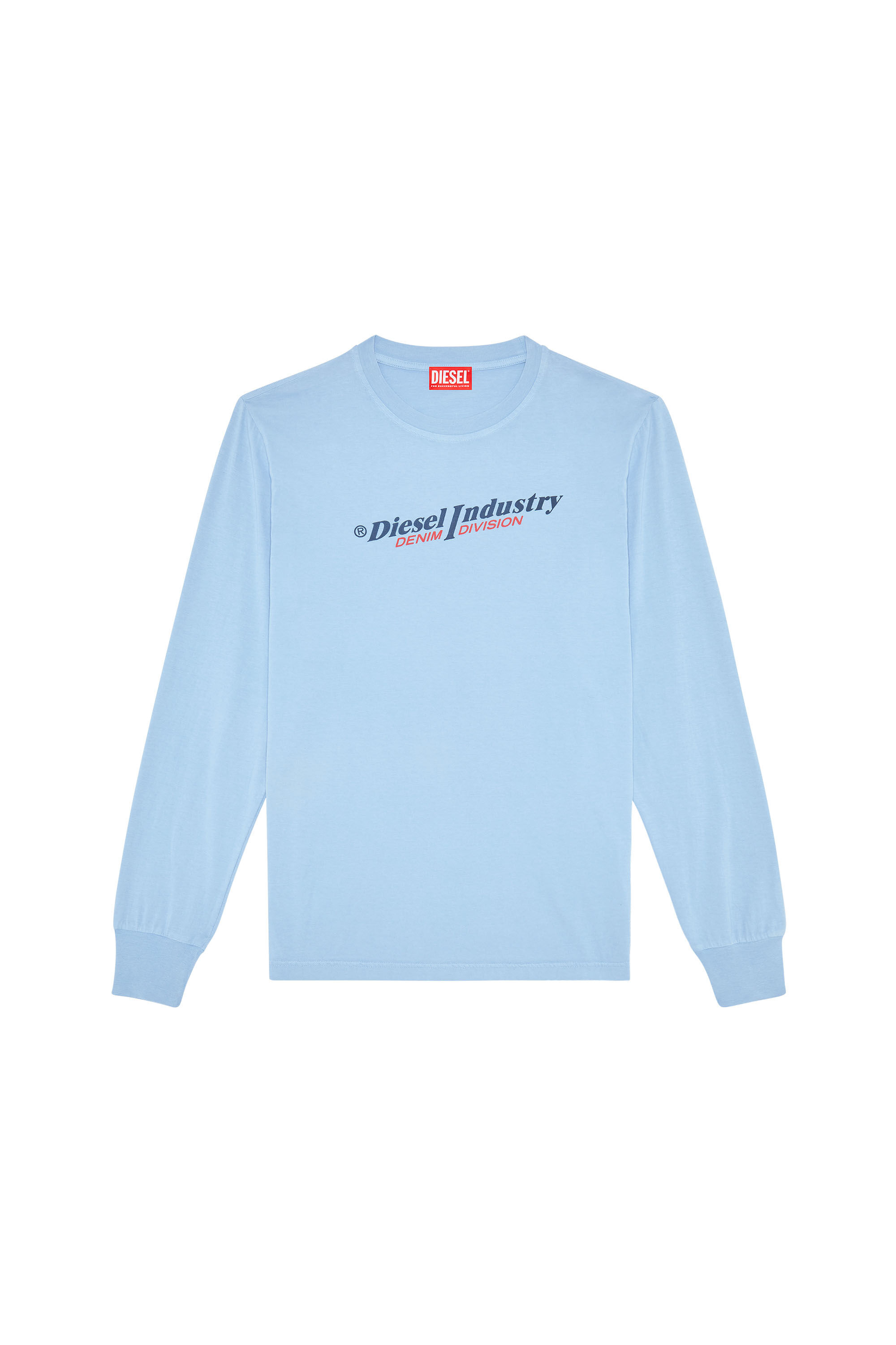 Diesel - T-JUST-LS-IND, Blau - Image 2
