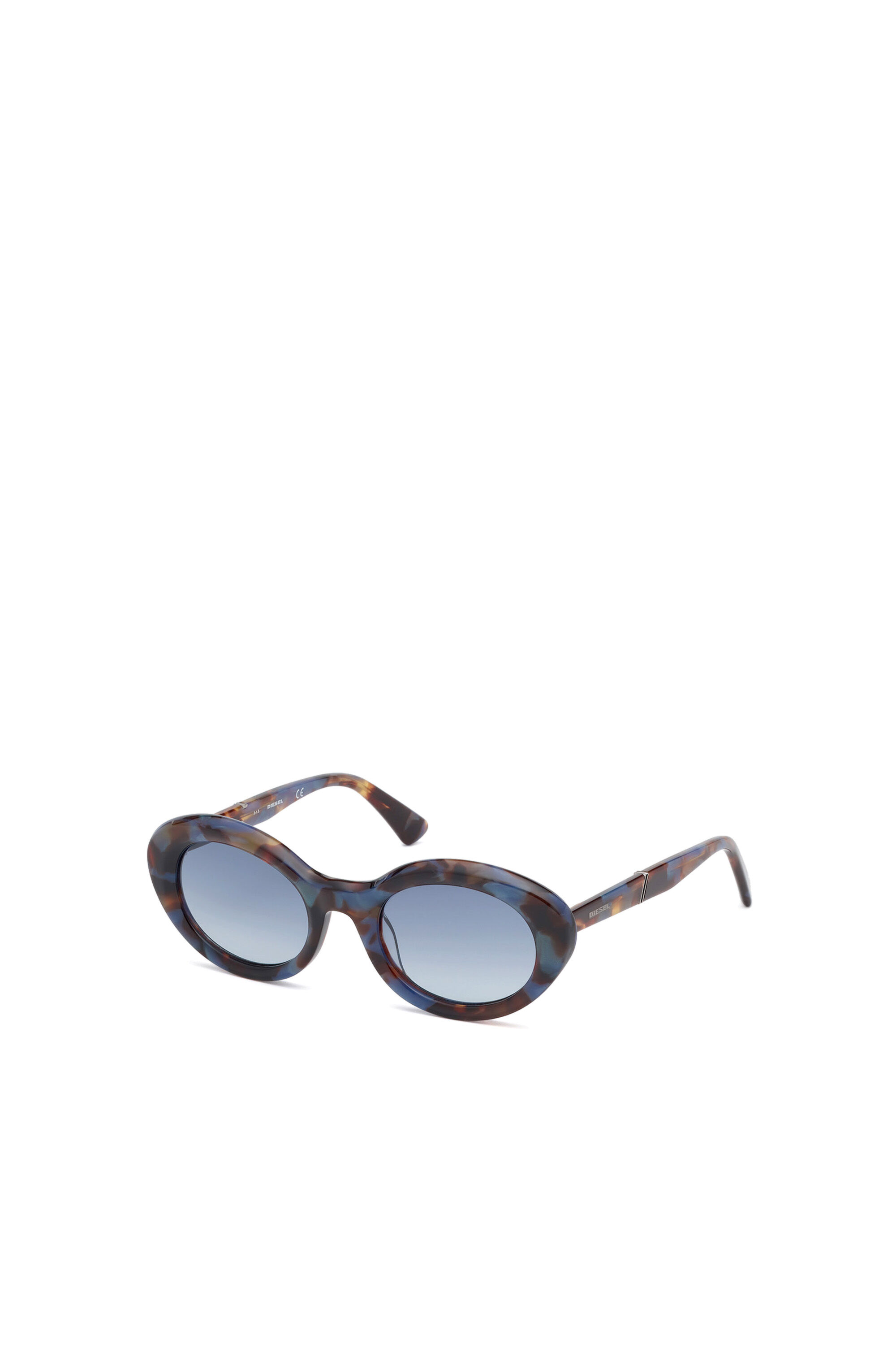 Diesel - DL0281, Damen Sonnenbrille aus acetat mit ovalen gläsern in Bunt - 2