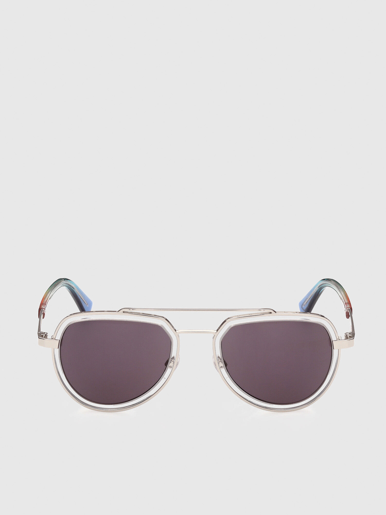 Diesel - DL0266, Unisex Pilotenbrille aus der „Pride“-Kollektion in Bunt - 1