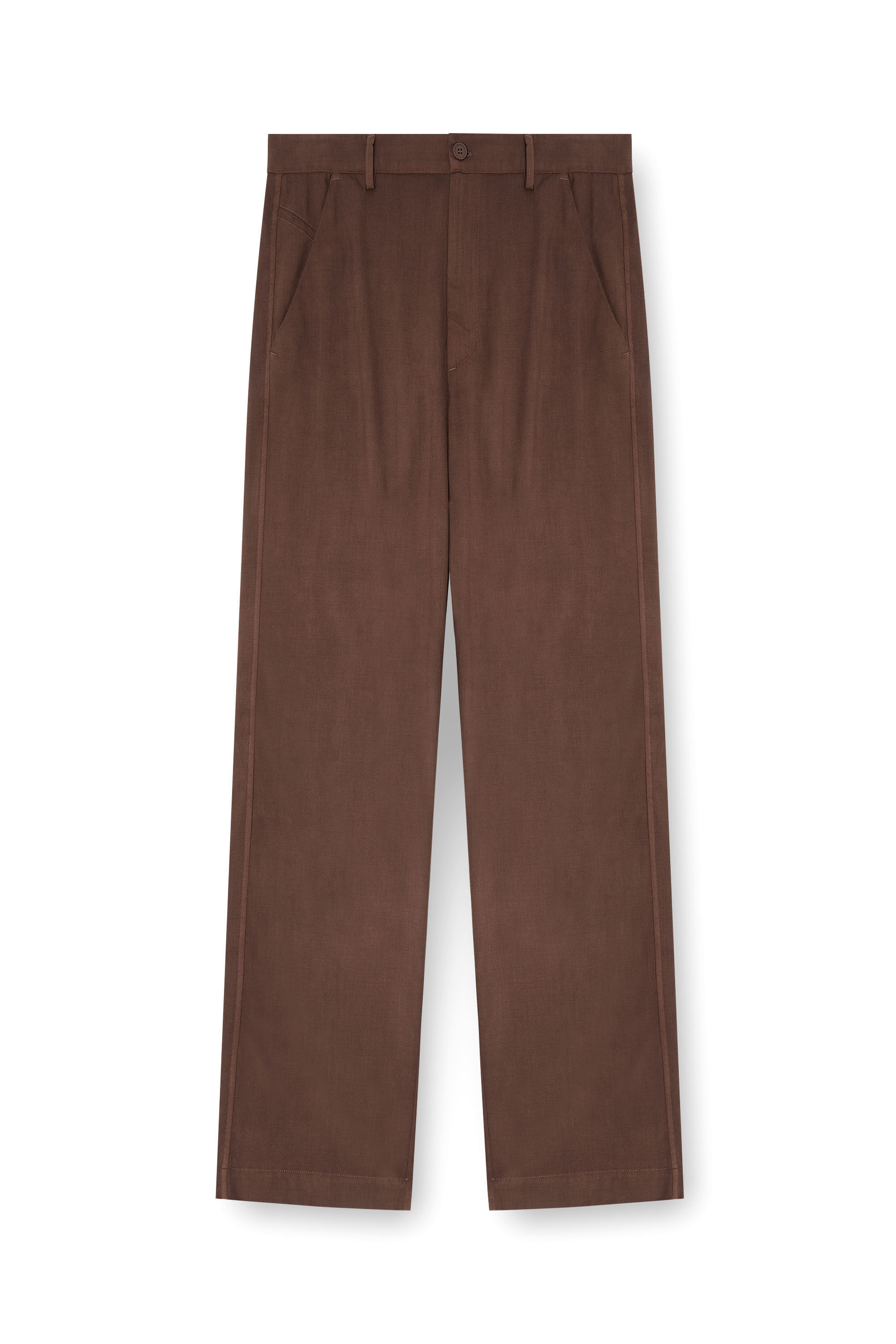 Diesel - P-HANT-CHINO-AECB, Herren Chinohose aus leichter stretch-wolle in null - 2