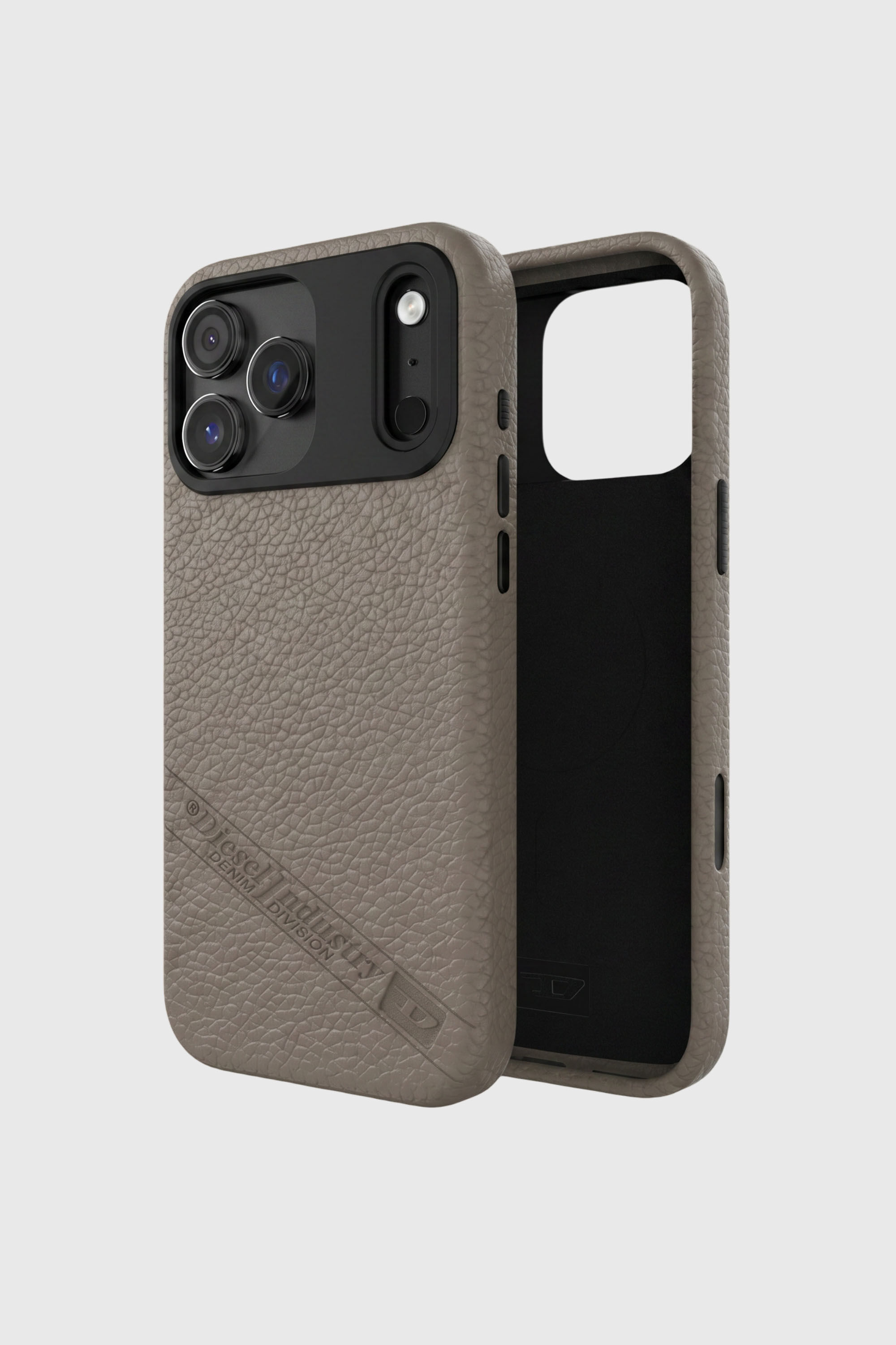 Diesel - 60645 MOULDED CASE, Unisex Flag D H&uuml;lle mit MagSafe f&uuml;r iPhone 17 Pro Max in Beige - 1