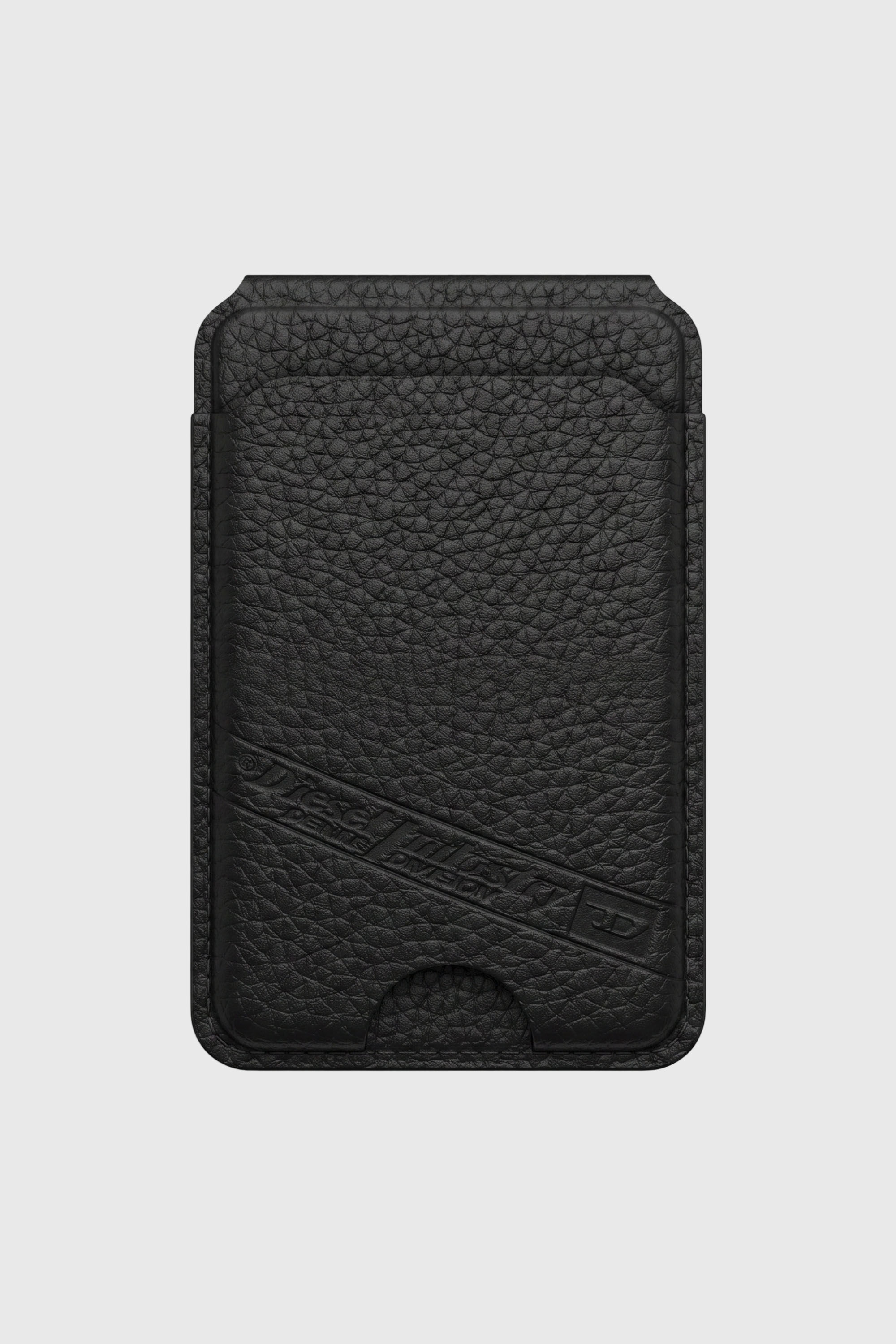 Diesel - 60649 CARD HOLDER, Unisex Flag D MagSafe-Kartenhalter in Schwarz - 1