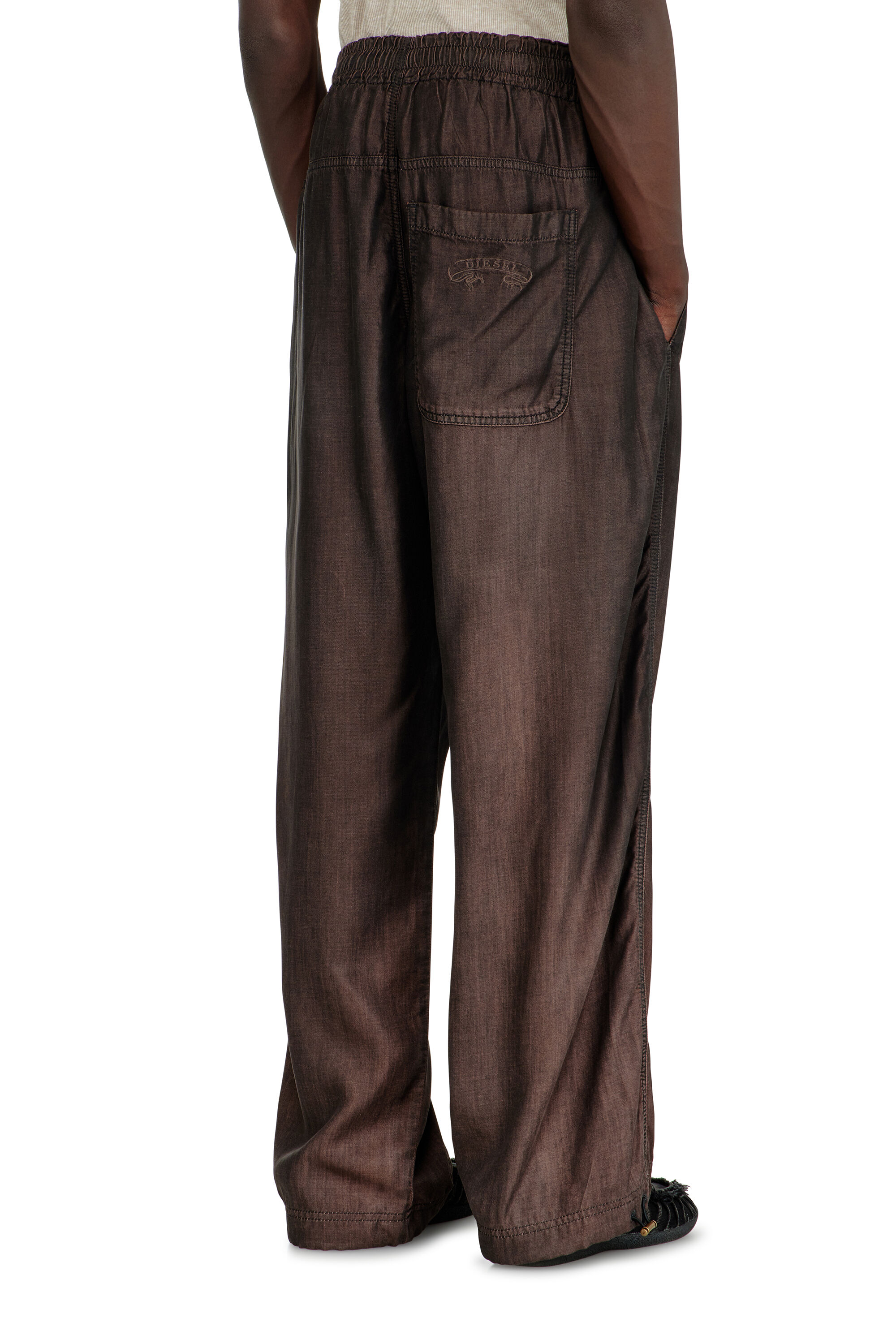 Diesel - Unisex Relaxed Jeans D-Roder 068YF, Dunkelbraun - 3