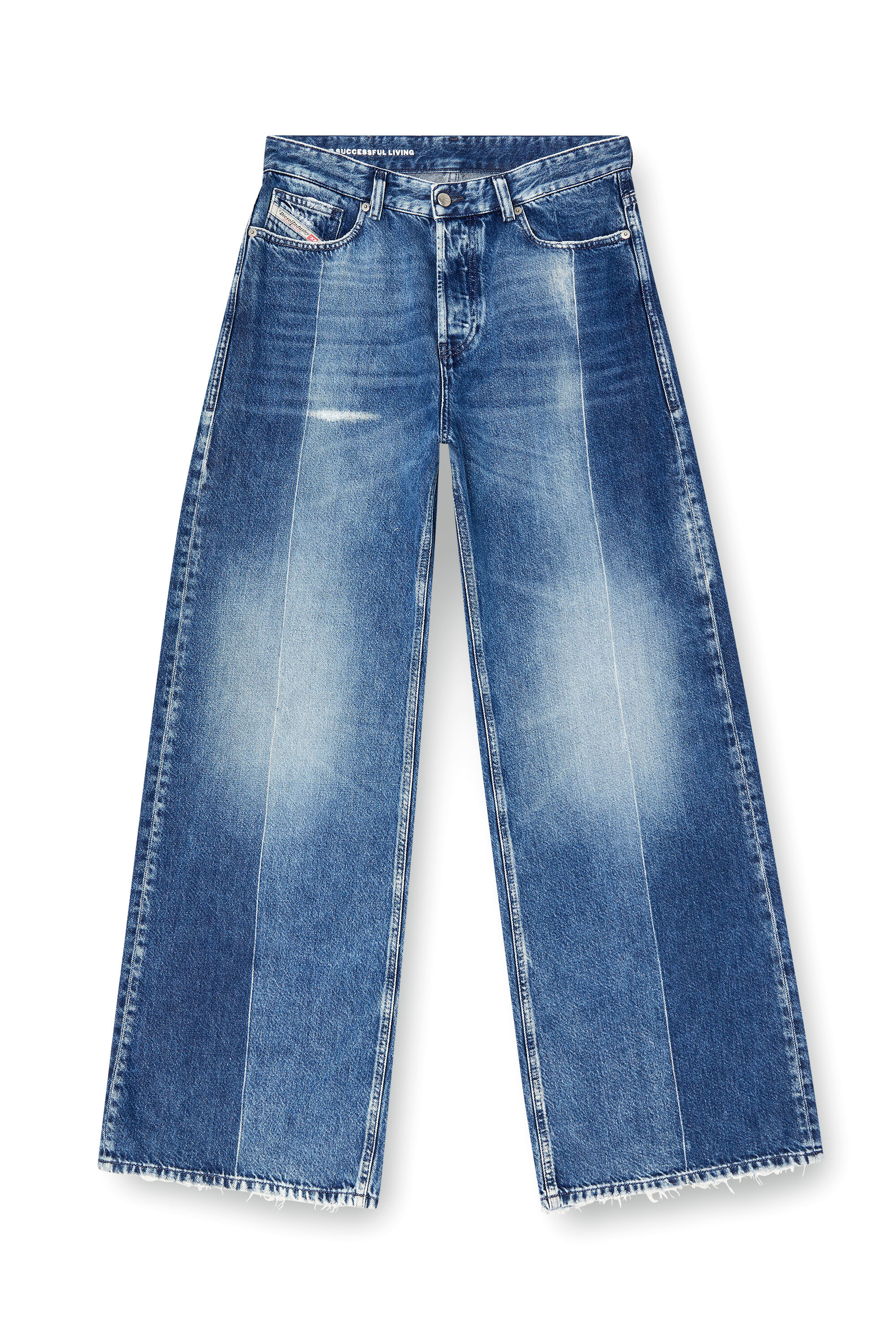 Diesel - Damen Relaxed Jeans 1996 D-Sire 09L48, Mittelblau - 2