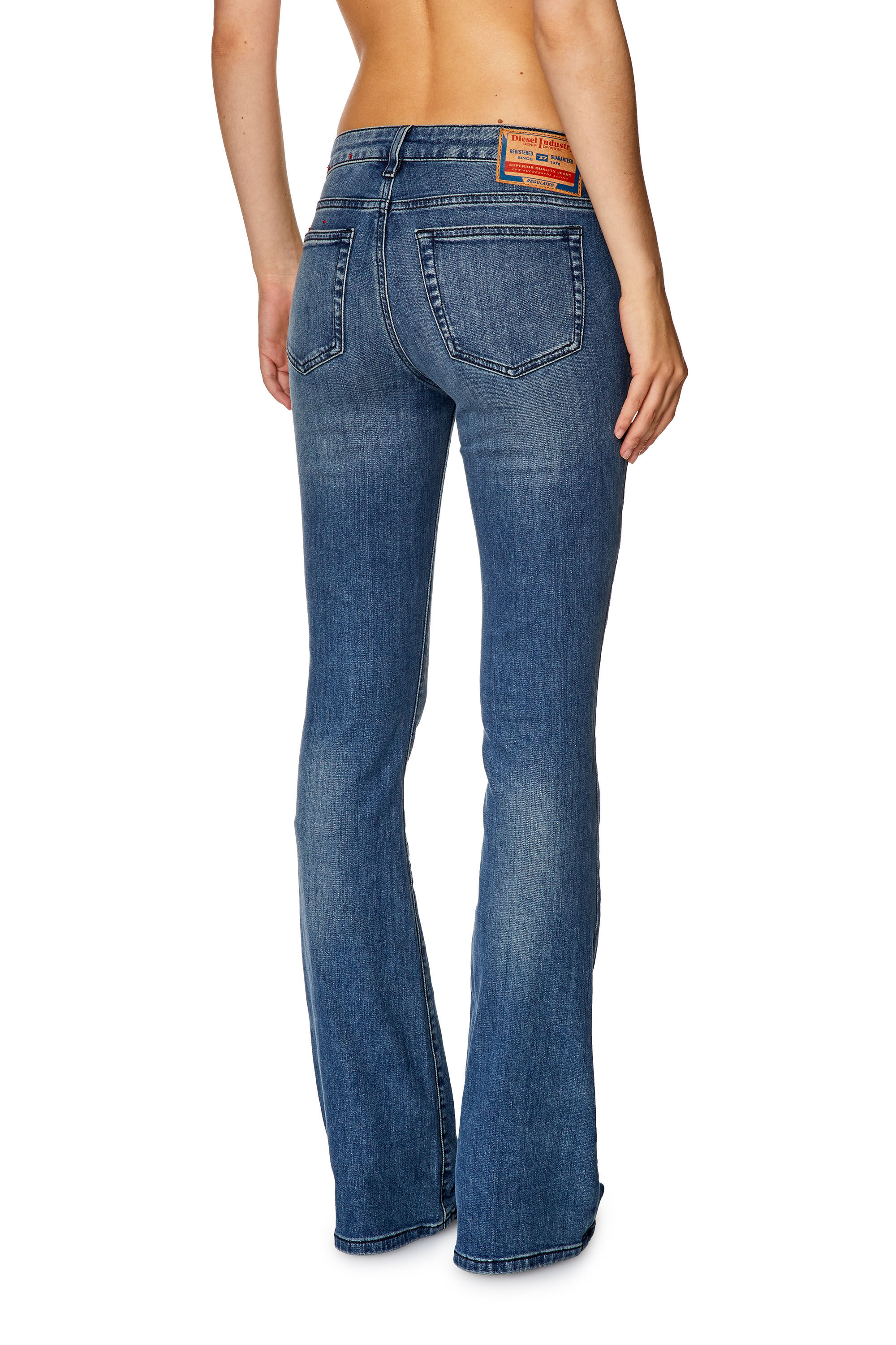 Diesel - Bootcut and Flare Jeans 1969 D-Ebbey 0LICM, Mittelblau - Image 4