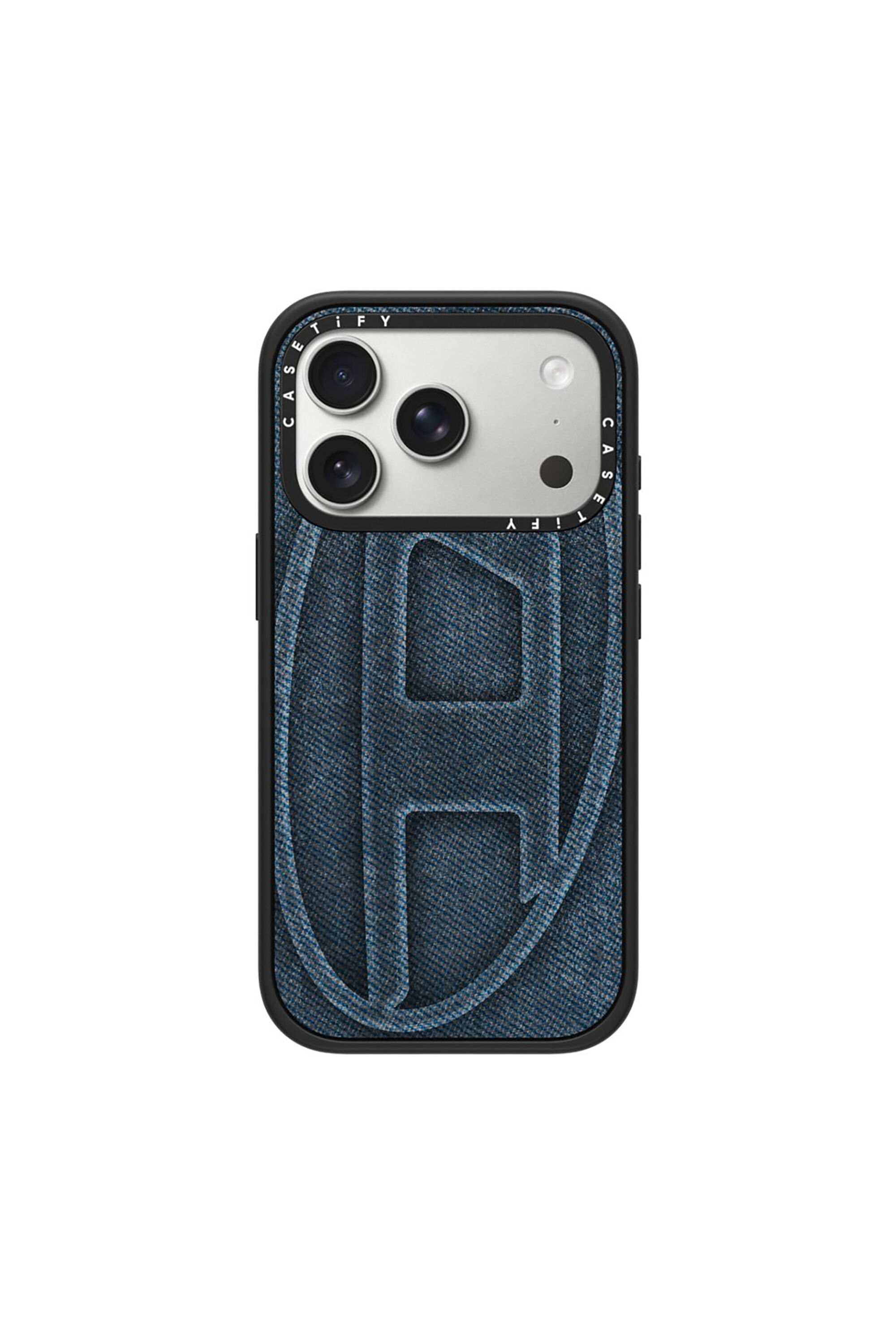 Diesel - 60580 MOULDED CASE, Unisex H&uuml;lle Oval D impact f&uuml;r iPhone 17 Pro in Blau - 1