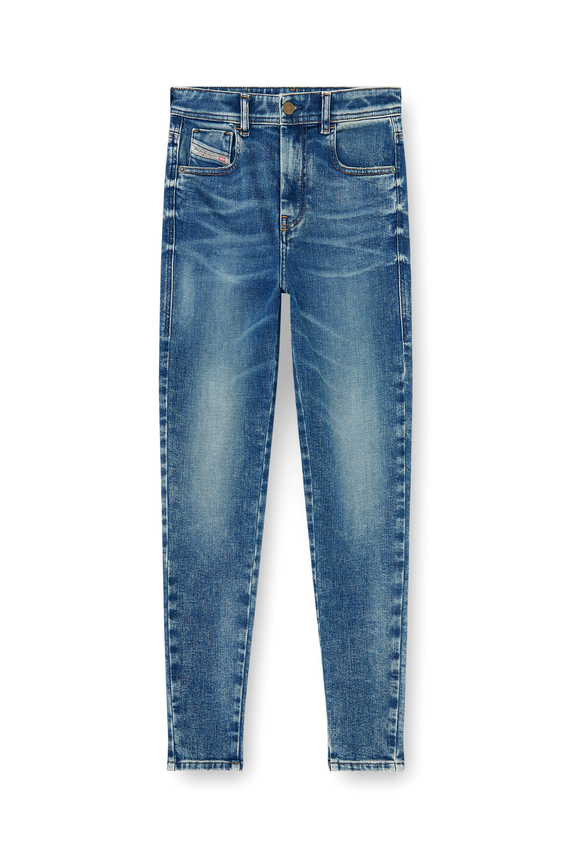 Diesel - Damen Skinny Jeans 1984 Slandy-High 09P72, Mittelblau - 6