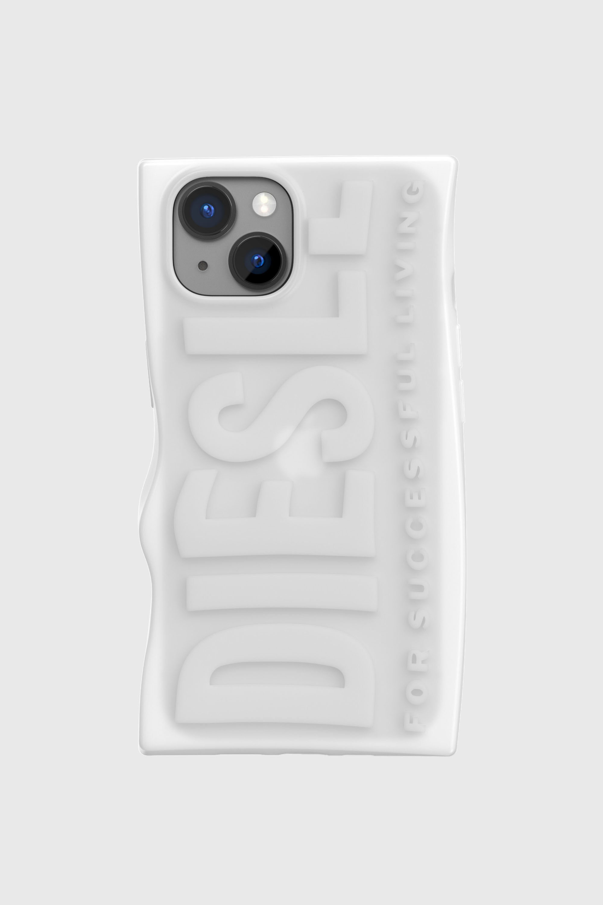 Diesel - 54122 MOULDED CASE, Unisex Case D By iPhone 13/iPhone 14 in Wei&szlig; - 2