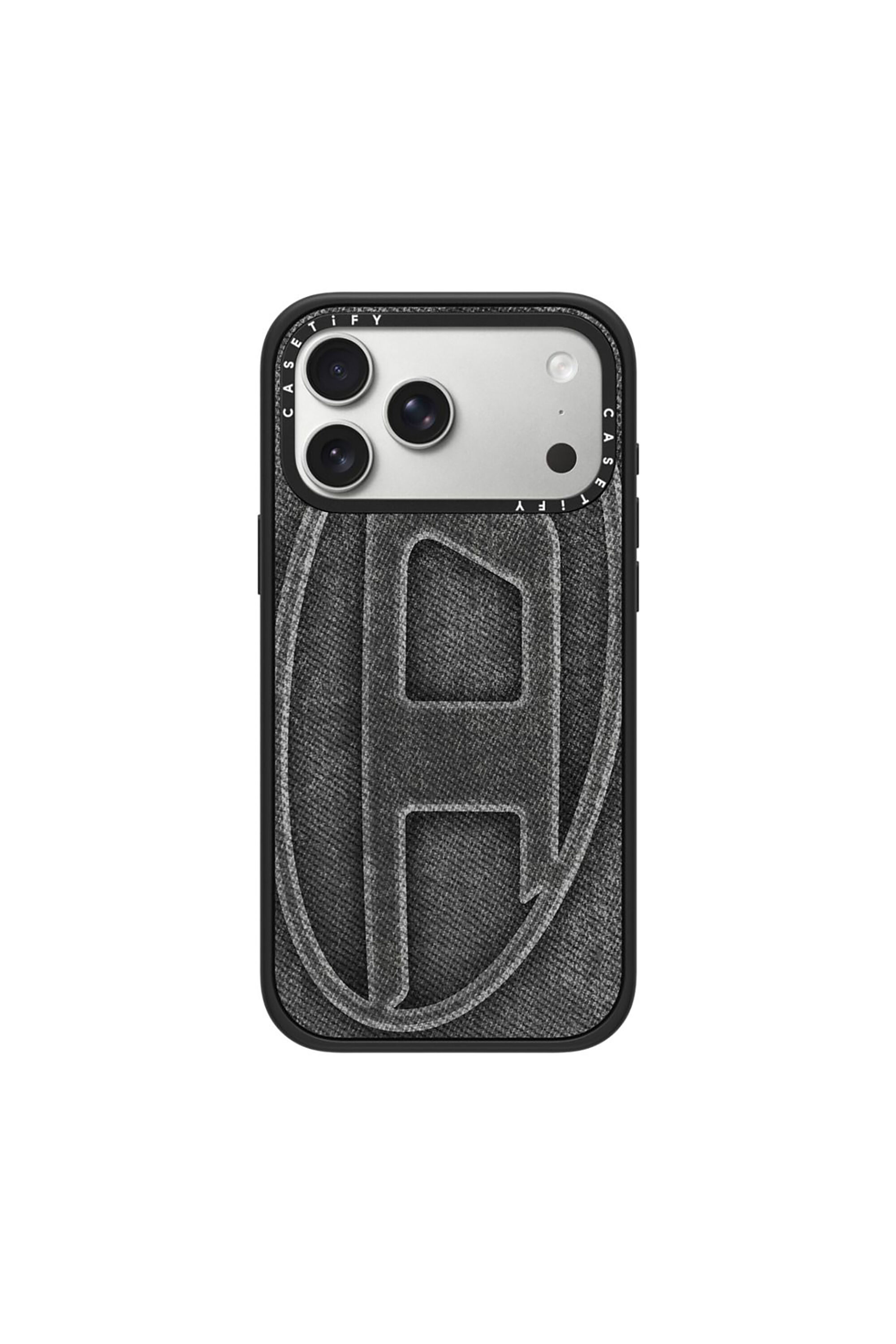 Diesel - 60573 MOULDED CASE, Unisex H&uuml;lle Oval D impact f&uuml;r iPhone 17 Pro Max in Schwarz - 1