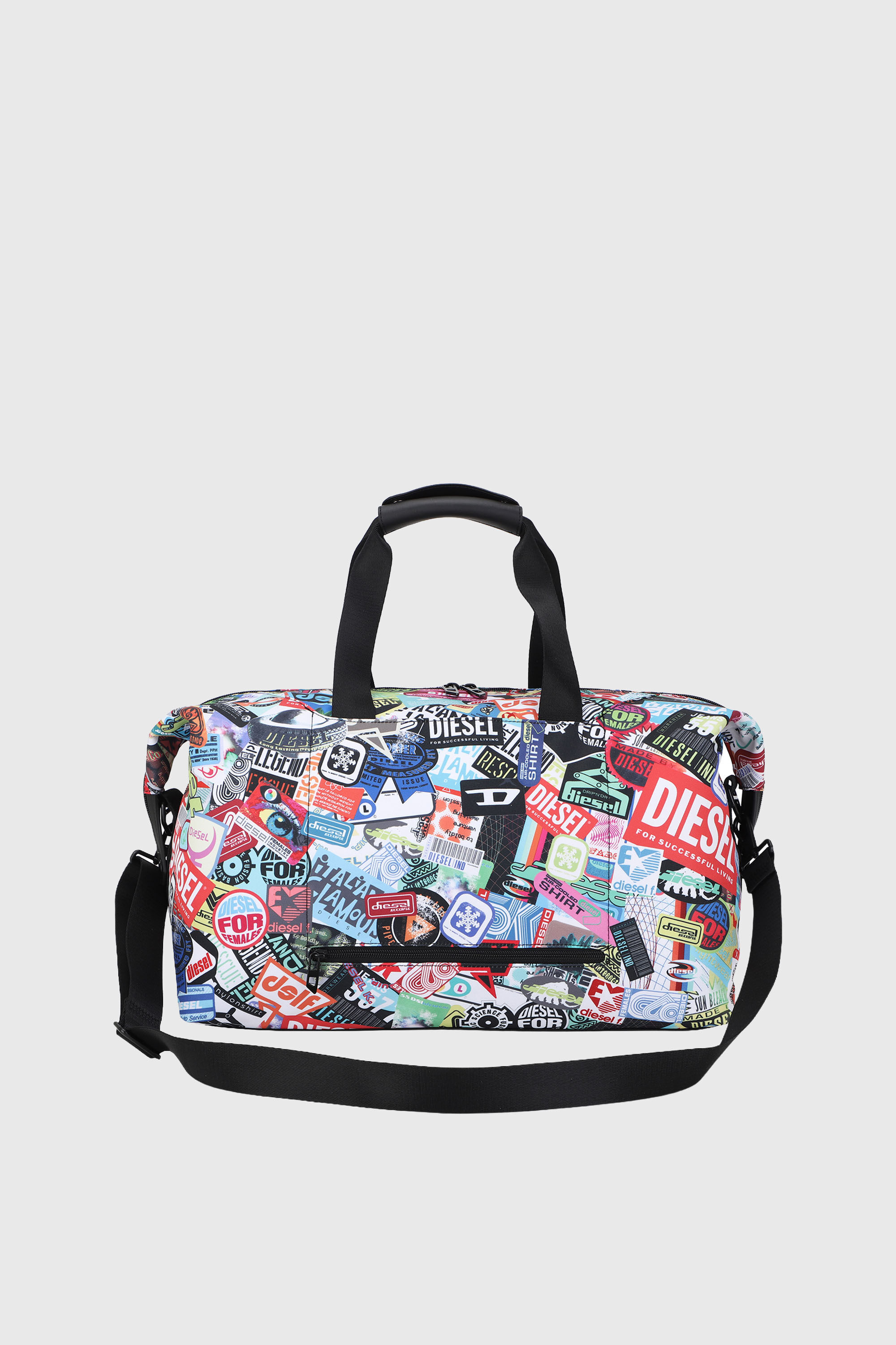 Diesel - DIESEL PC PRINTED DUFFLE-STICKERS- DSB00, Unisex Praktische Duffel-Tasche mit Aufklebern in Bunt - 3