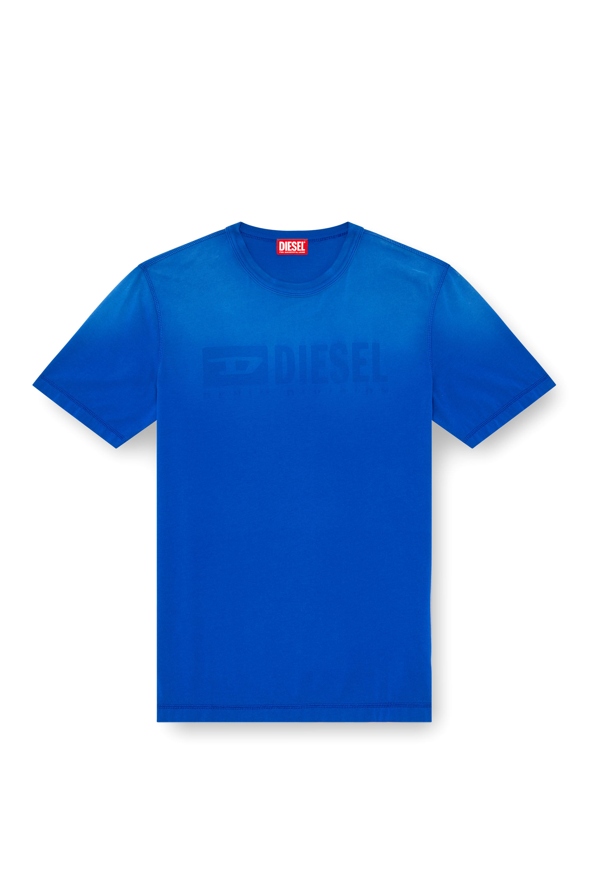 Diesel t shirt herren blau store