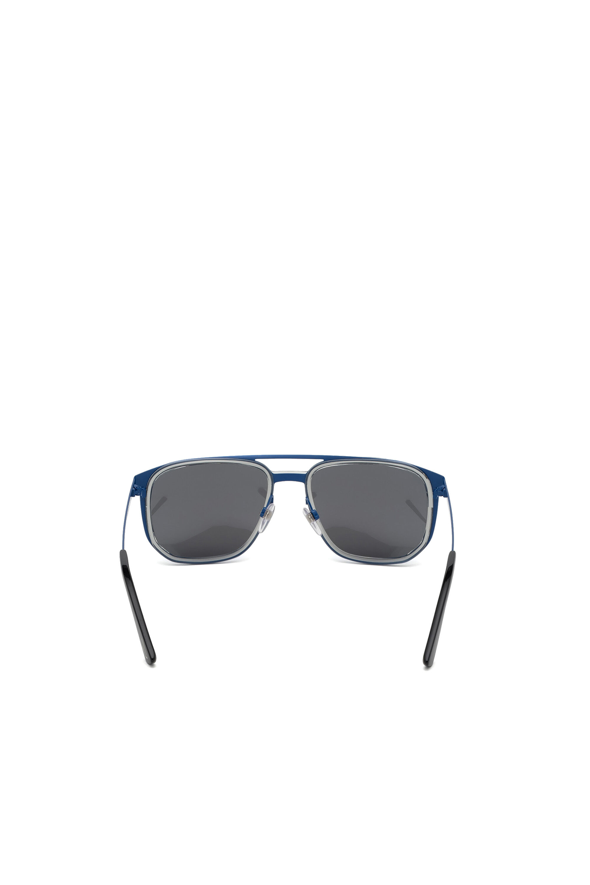 Diesel - DL0294, Herren Pilotensonnenbrille aus Metall und Acetat in Blau - 3