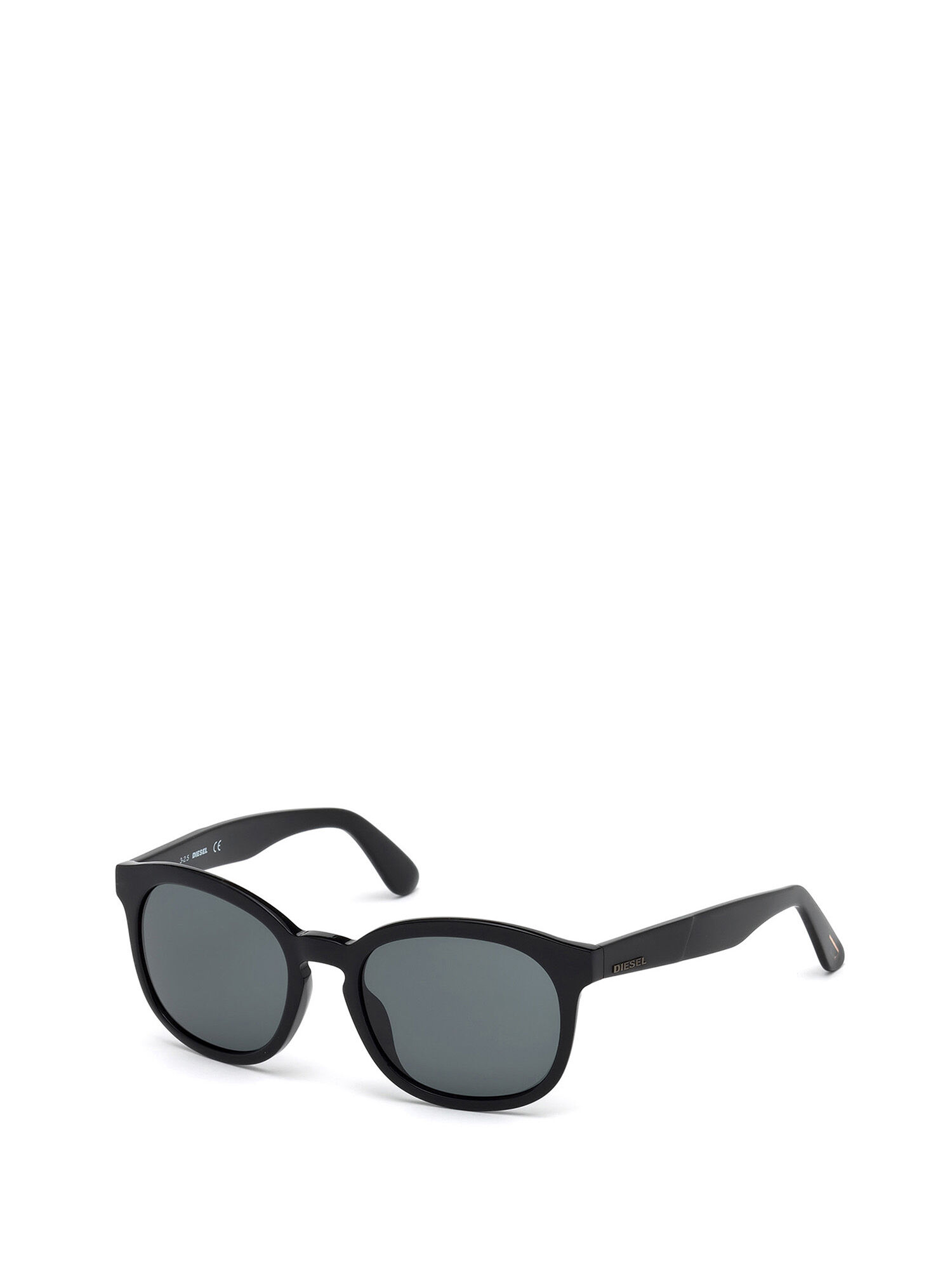 Diesel - DM0190, Damen Sonnenbrille mit glänzendem und mattem Finish in Schwarz - 5