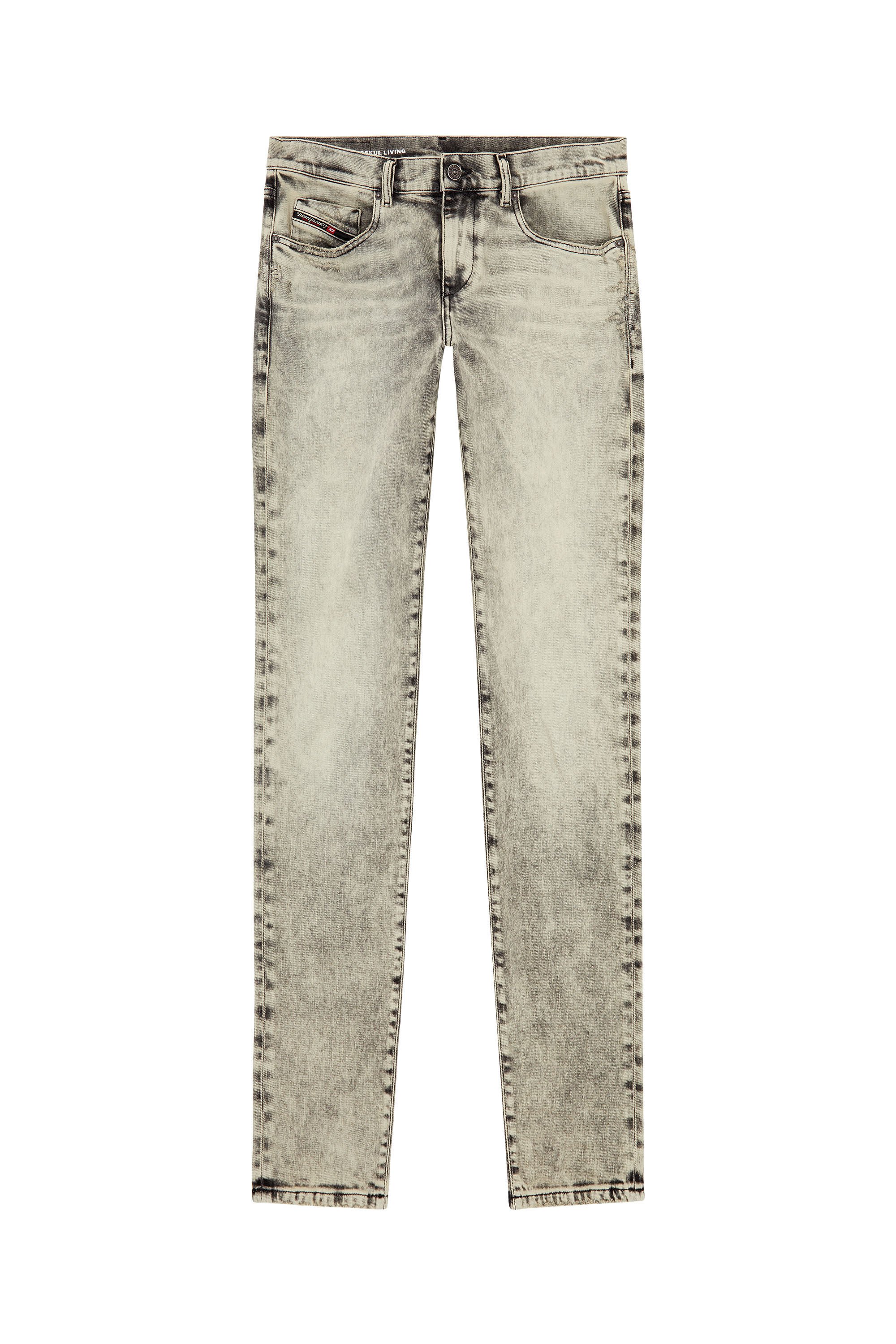 Diesel - Slim Jeans 2019 D-Strukt 09H56, Grau - Image 2