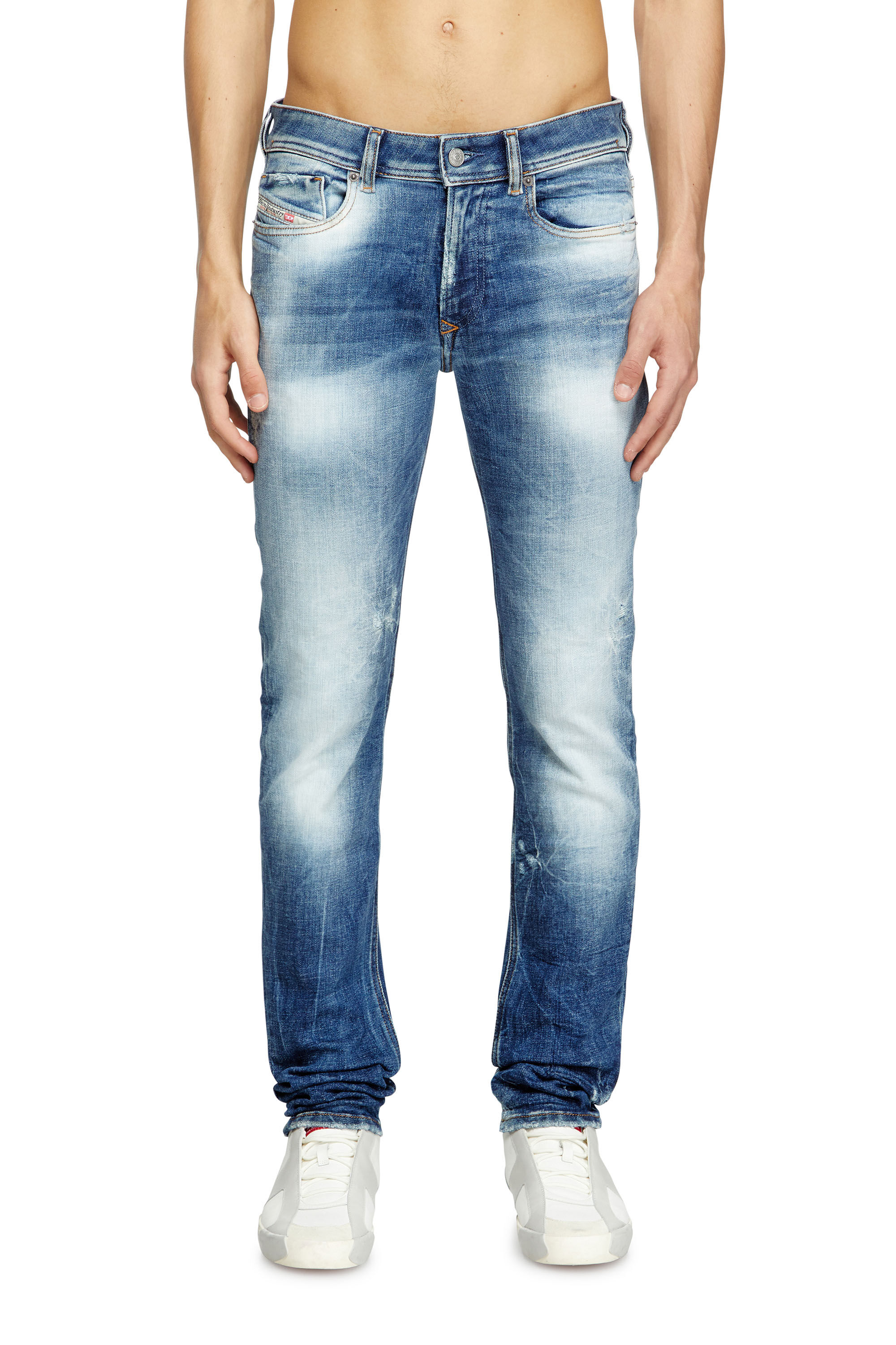Diesel - Herren Skinny Jeans 1979 Sleenker 09M27, Dunkelblau - 3