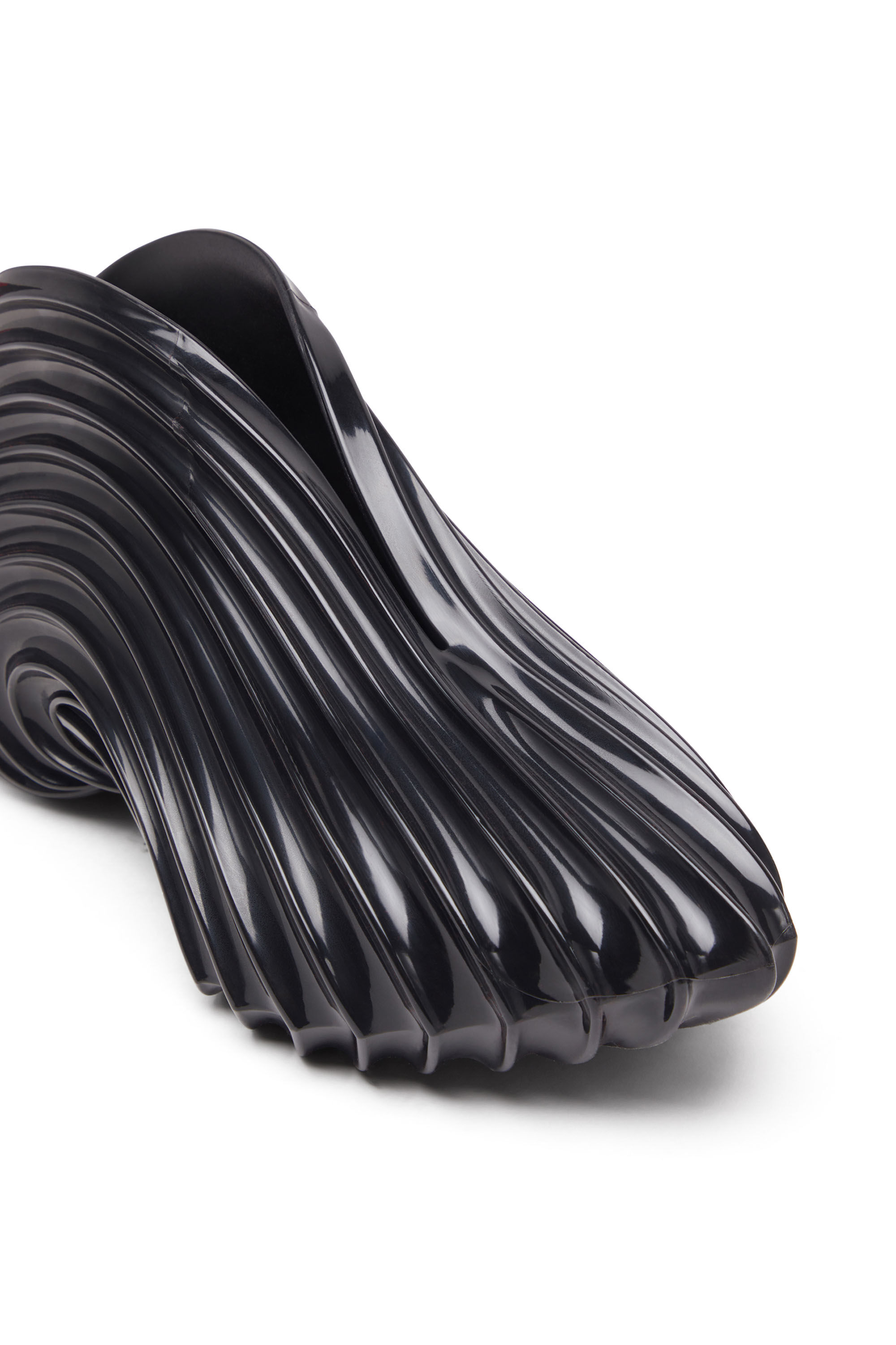 Diesel - MELISSA QUANTUM SNEAKERS X, Unisex Sneaker zum Schlüpfen aus Melflex® in Schwarz - 6