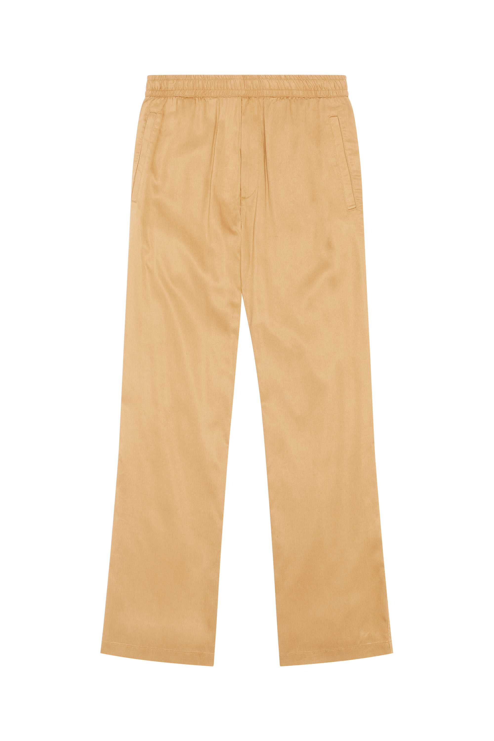 Diesel - P-GOLD-SPORT, Herren Hose aus fließendem Twill in Beige - 2