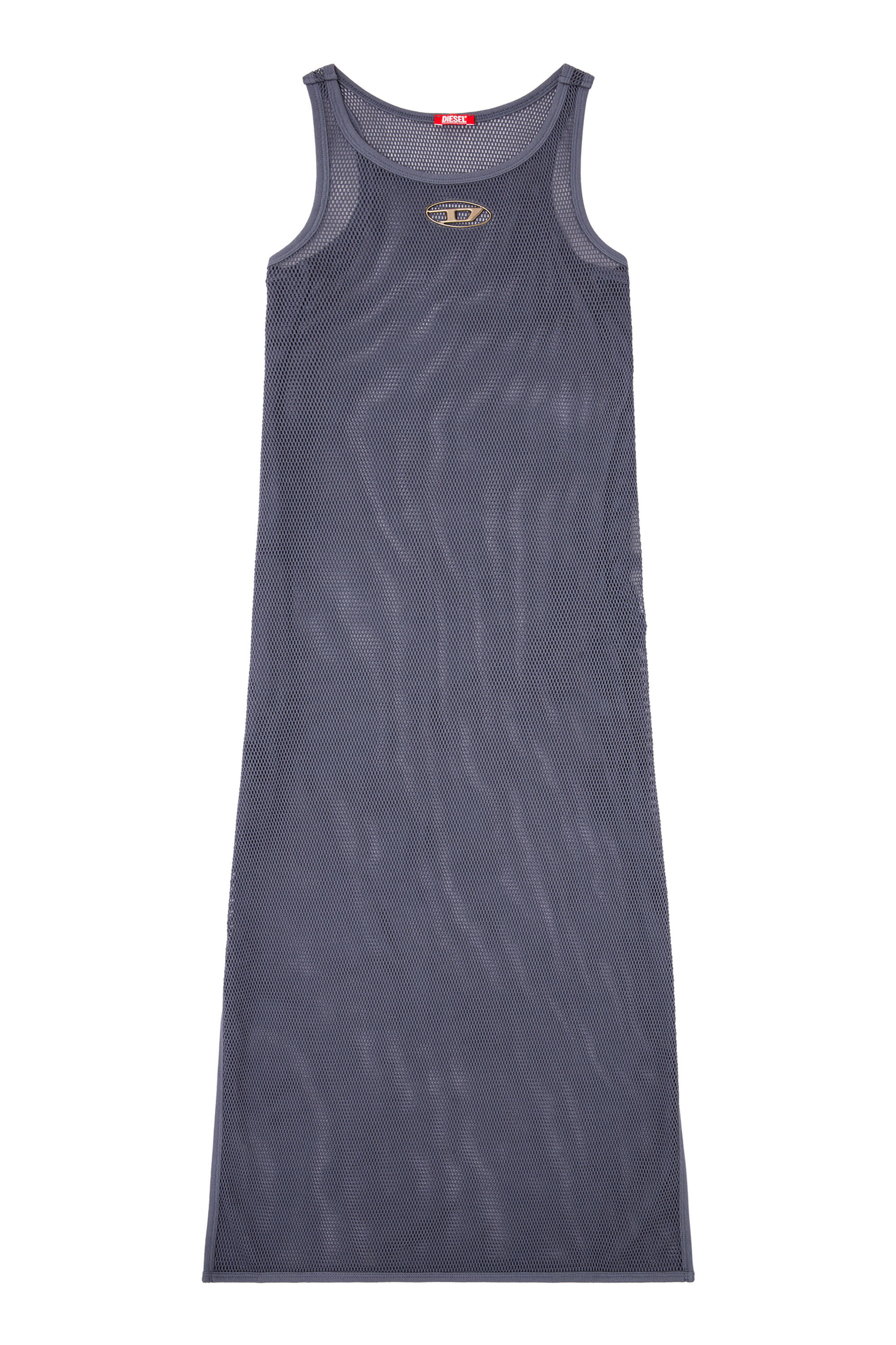 Diesel - JENNIFER-UTLT, Damen Strand-Kleid aus Mesh in Grau - 4