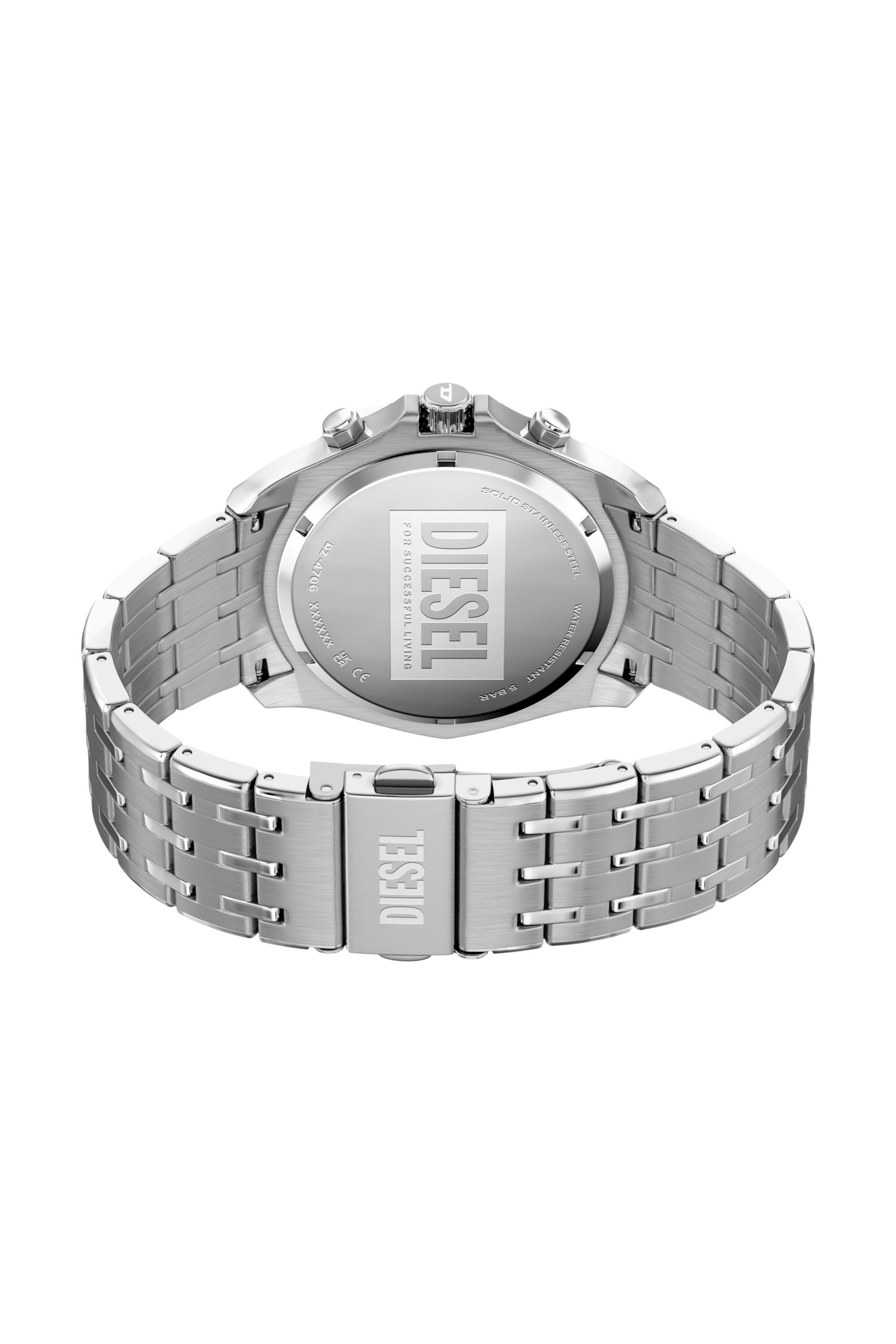Diesel - DZ4706 WATCH, Herren Stinger Edelstahluhr in Silber - 5