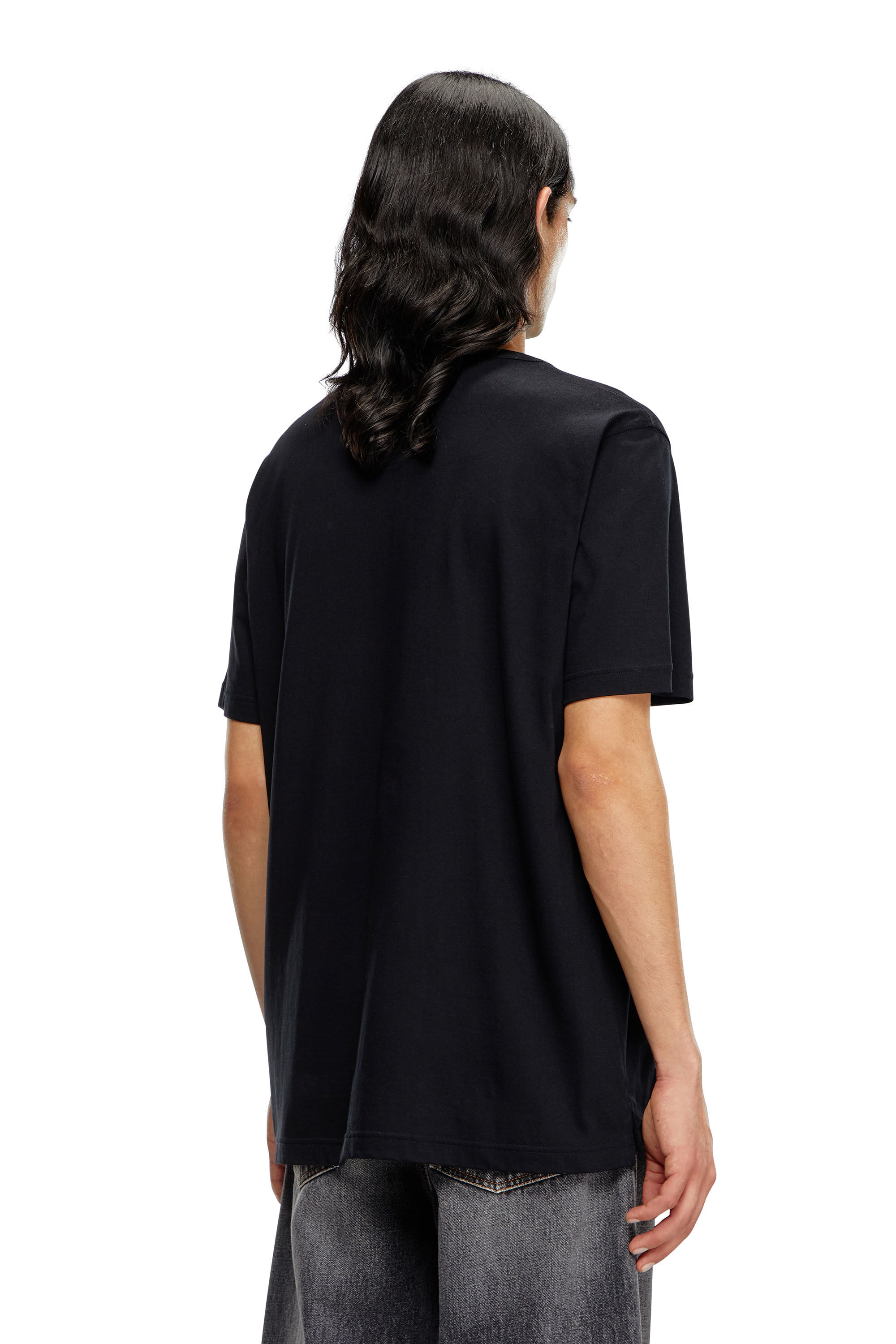 Herren T Shirt mit Spritzguss Logo T JUST OD Diesel