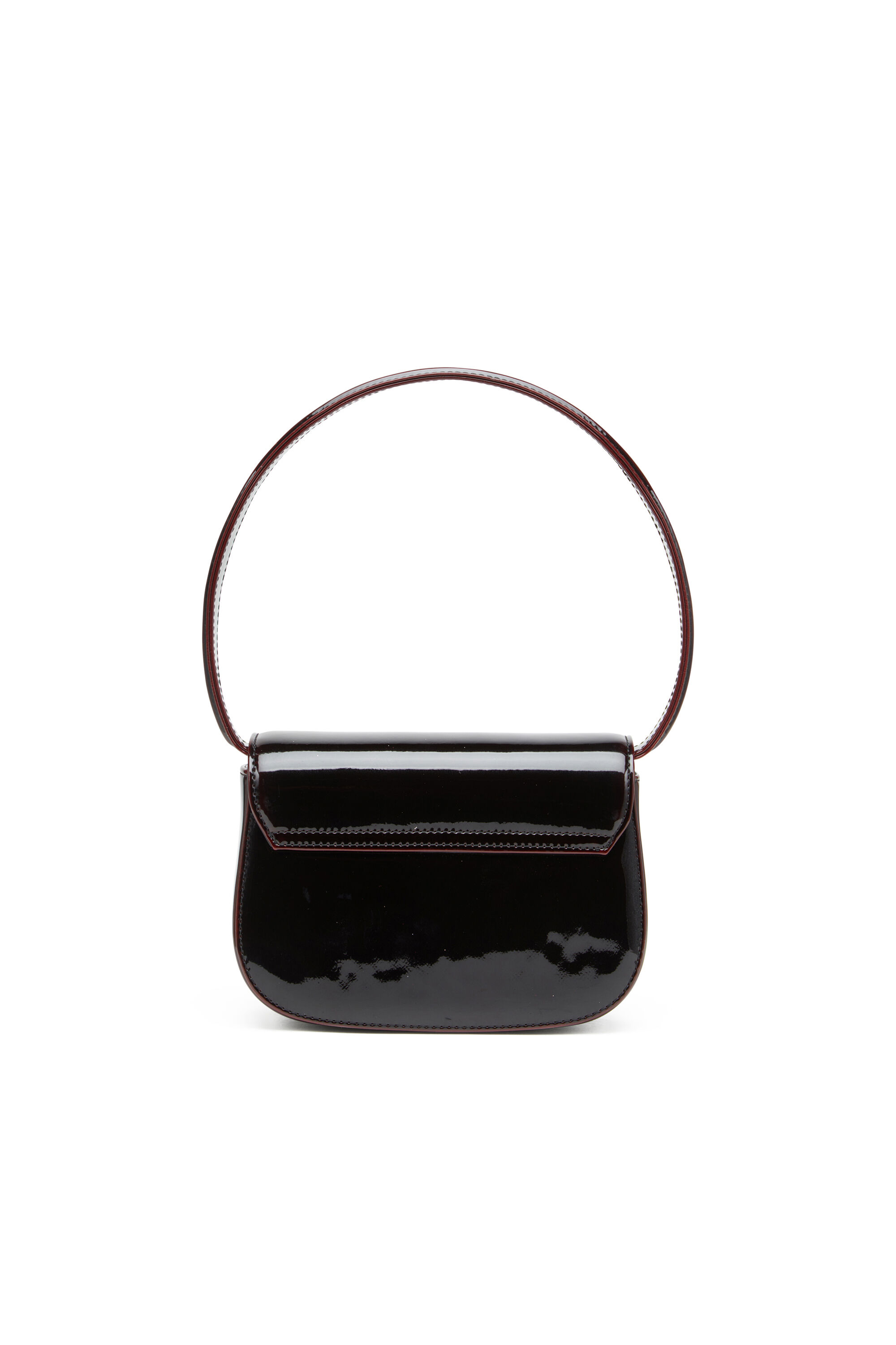 Diesel - 1DR, Damen 1DR-Ikonische 1DR-Tasche aus flüssigem PU in Burgunderrot - 3