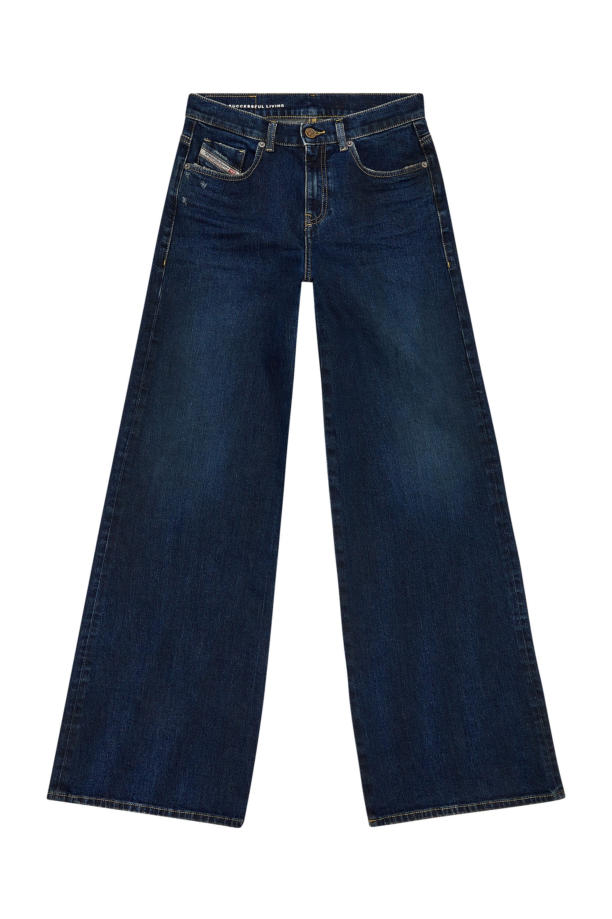 Diesel - Bootcut and Flare Jeans 1978 D-Akemi 09H48, Dunkelblau - Image 2