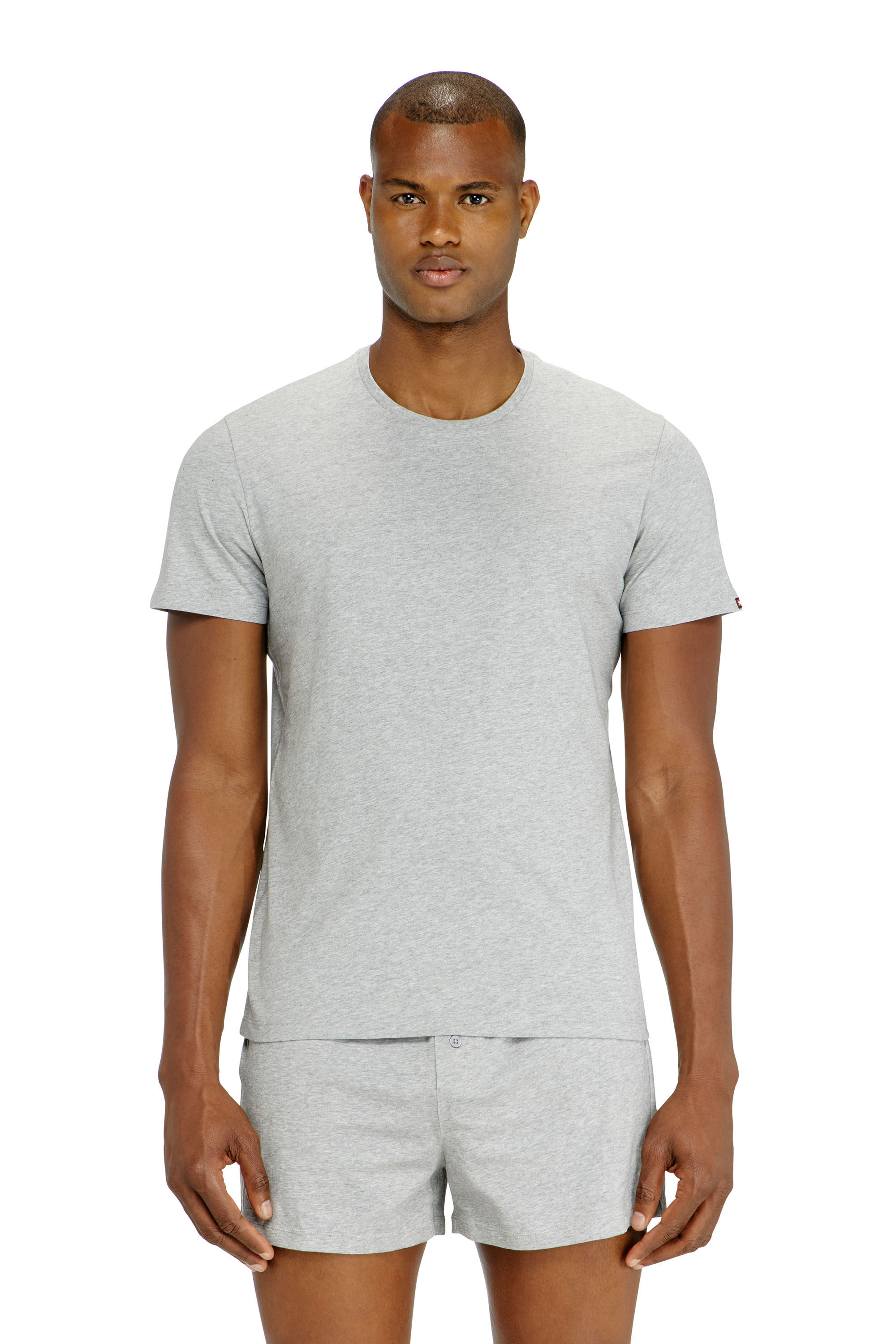 Diesel - RANDAL-D-CORE-3PACK, Herren Set aus 3 T-Shirts aus Baumwolle in Weiss/Grau - 3