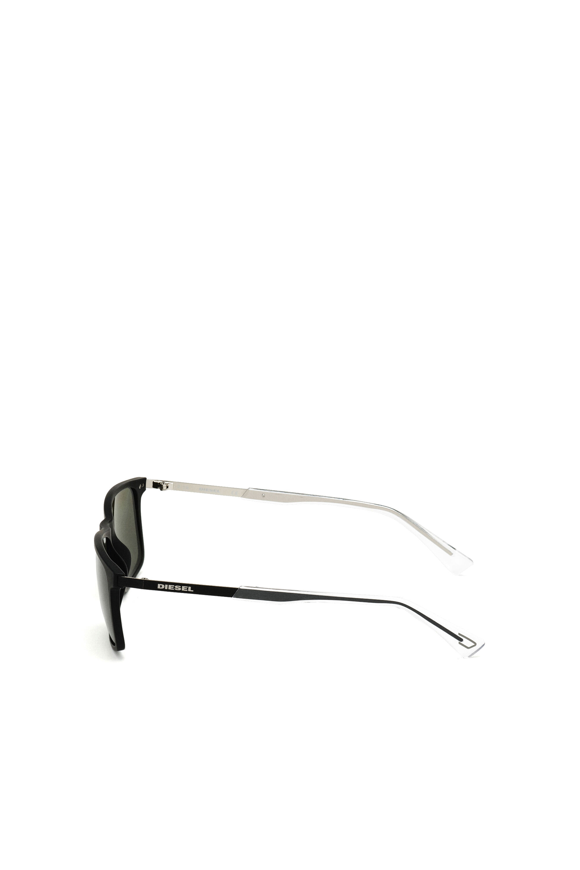 Diesel - DL0312, Herren Injizierte Sonnenbrille in Schwarz - 4