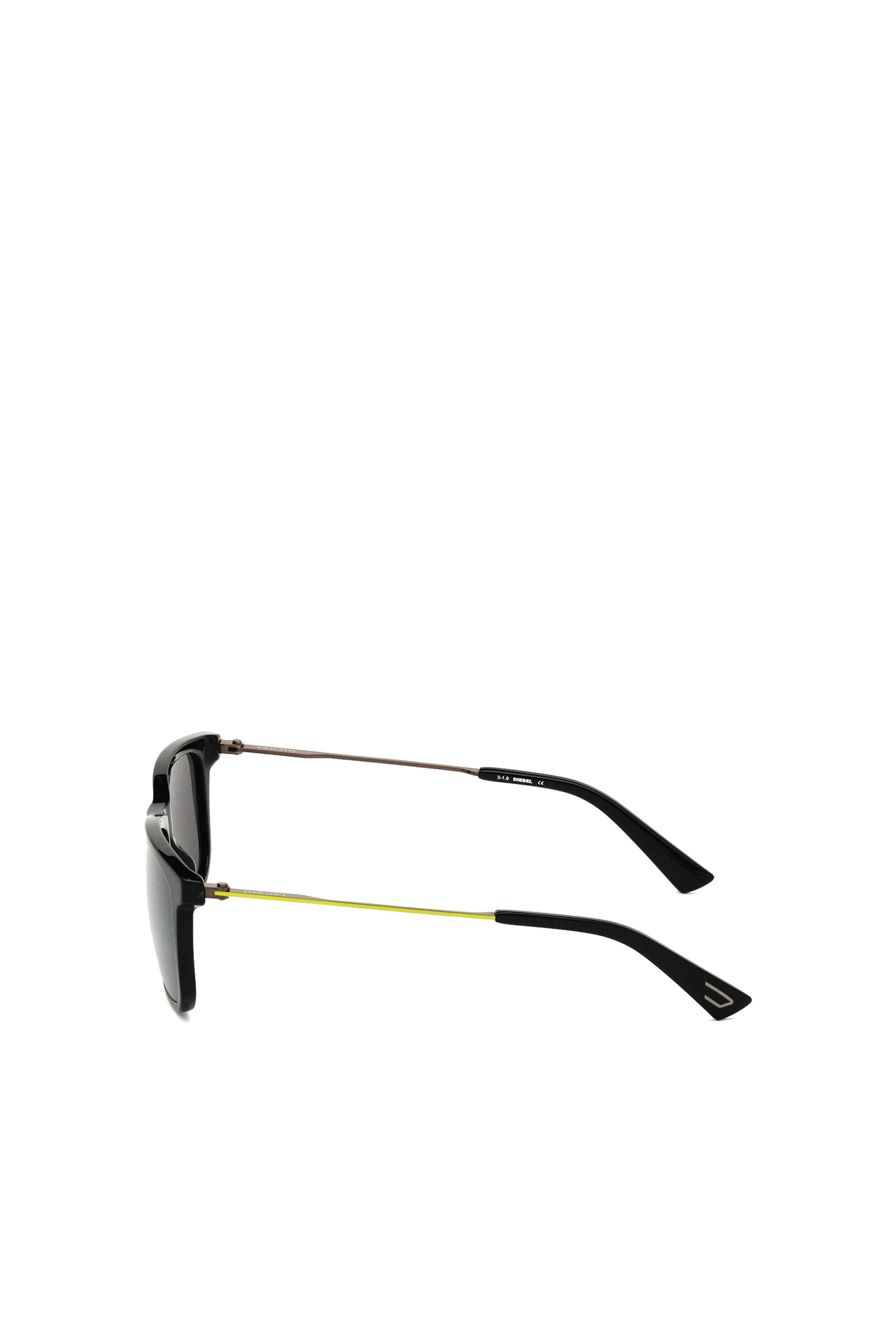 Diesel - DL0309, Herren Acetat-Sonnenbrille in Schwarz - 4