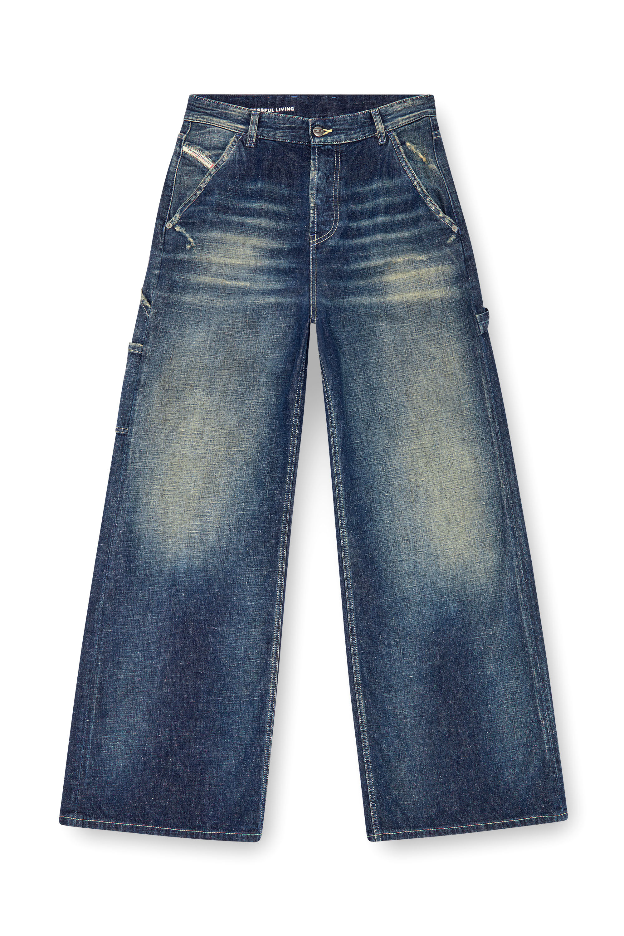 Diesel - Damen Straight Jeans 1996 D-Sire 09J91, Dunkelblau - Image 2