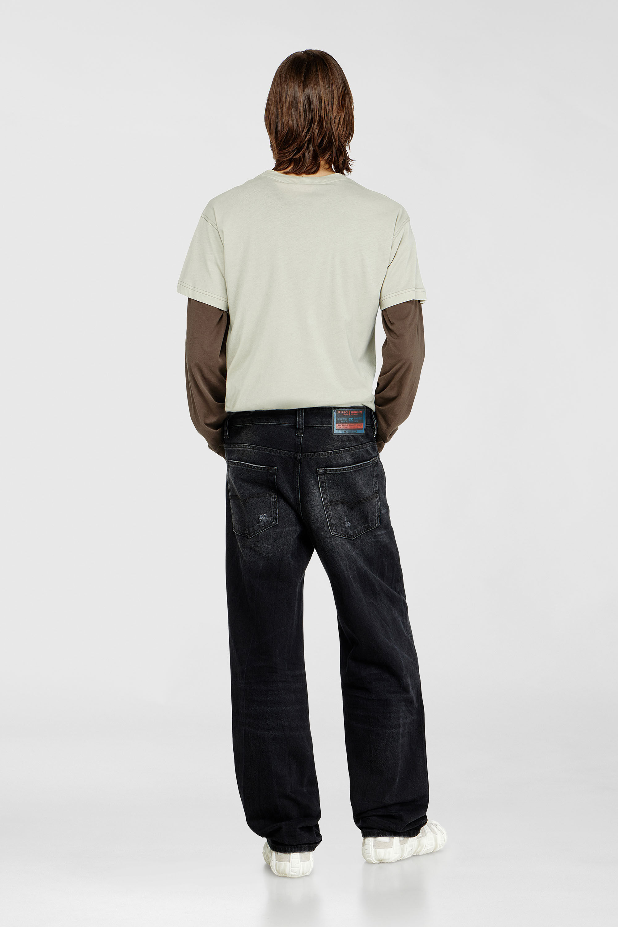 Diesel - Herren Relaxed Jeans 2001 D-Macro 0BEBB, Schwarz - 3