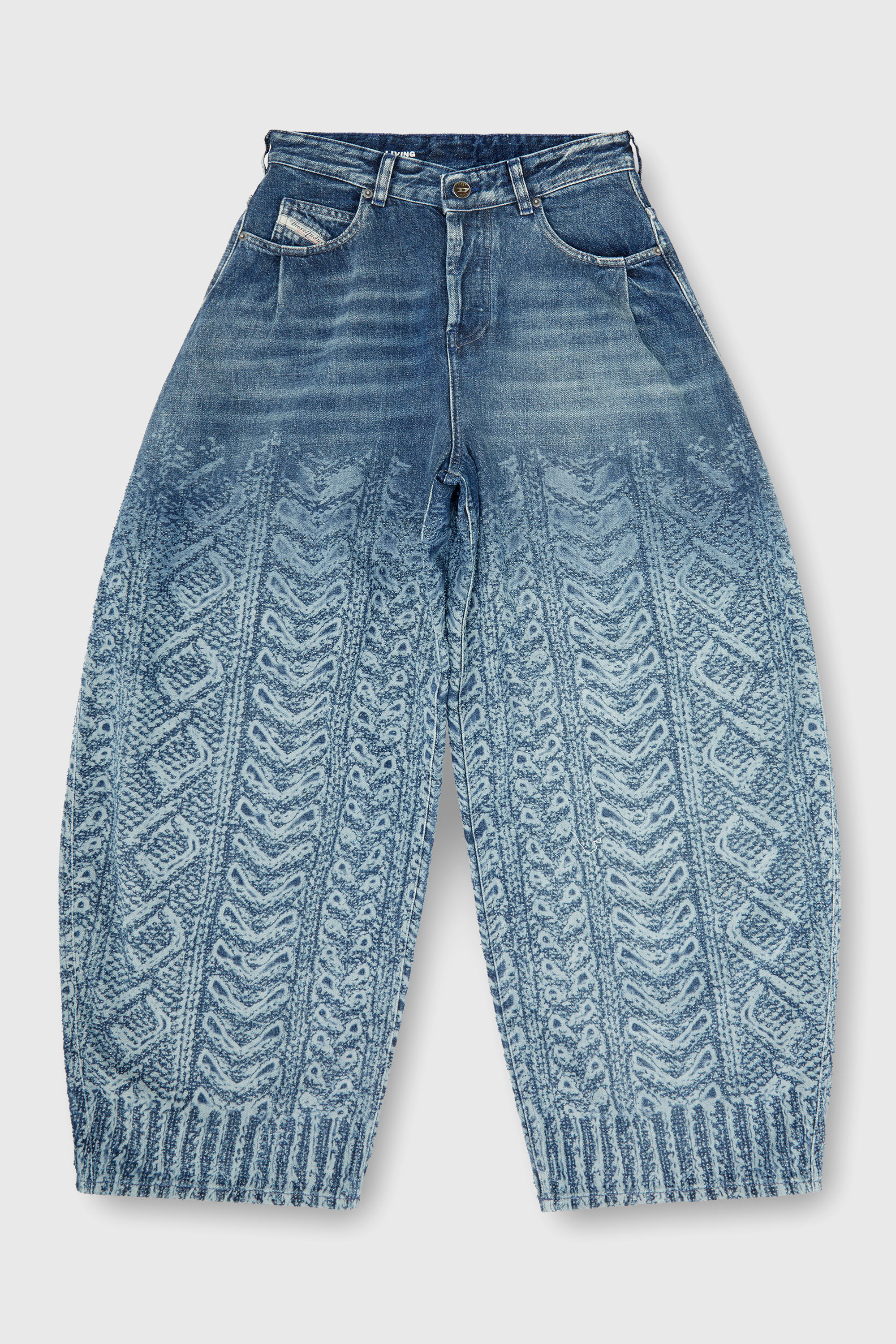 Diesel - Damen Relaxed Jeans 1987 D-Khelz 007EV, Dunkelblau - 6