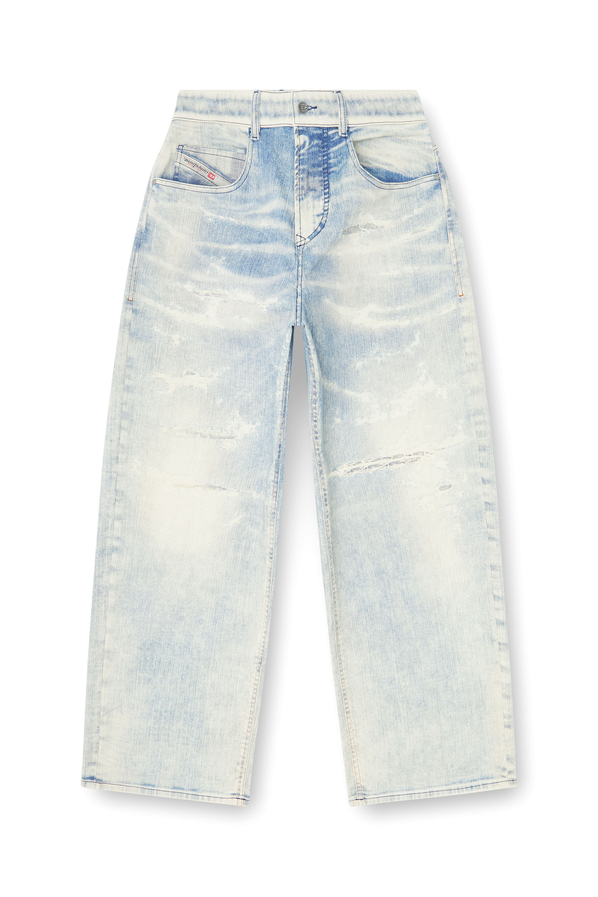 Diesel - Unisex Relaxed 2097 D-Enim-M Joggjeans&reg; 068XM, Hellblau - 6
