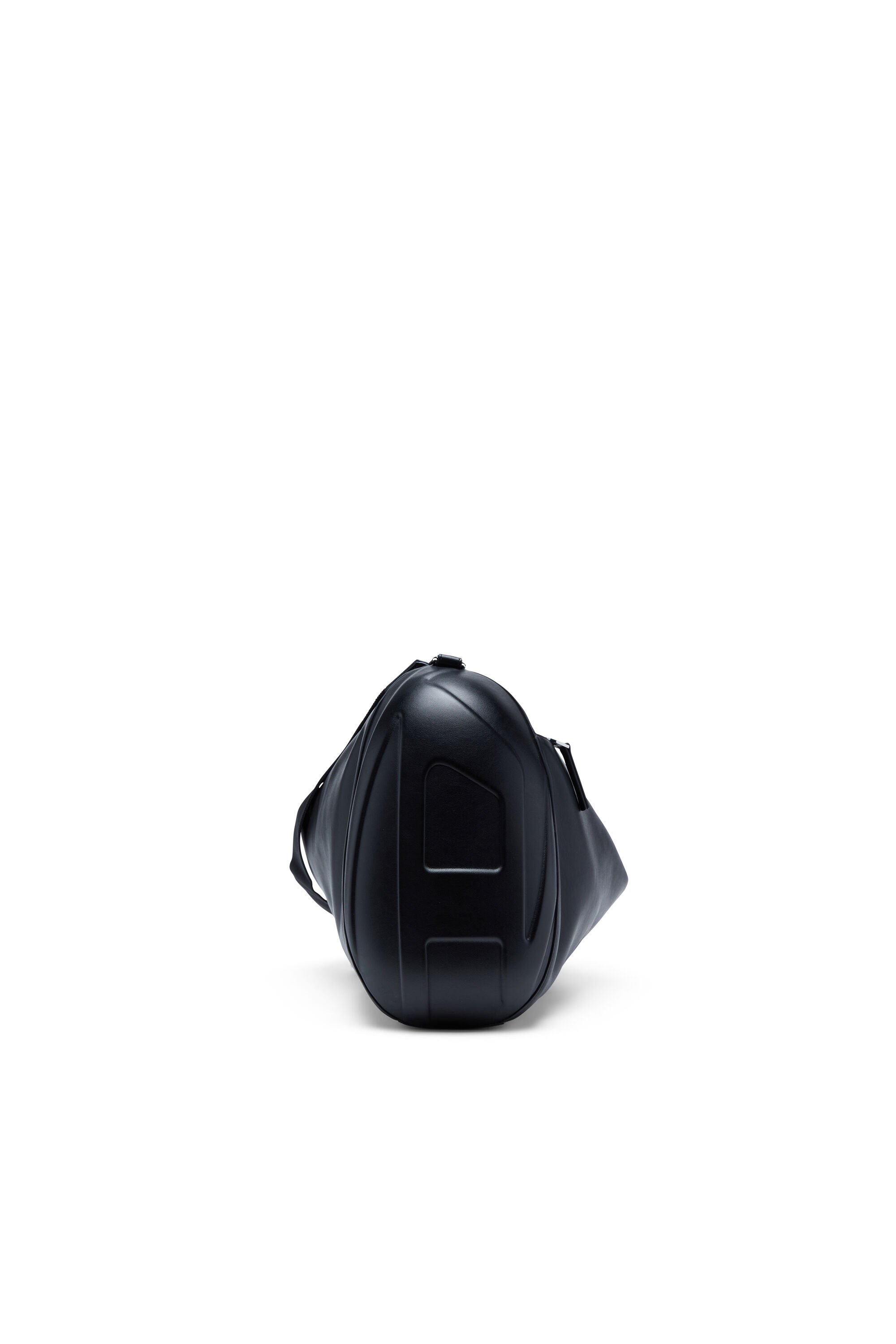 Diesel - LOAD-D DUFFLE X, Unisex Last-D-Duffle-Tasche mit Hartschalen-Logo-Seiten in Schwarz - 4