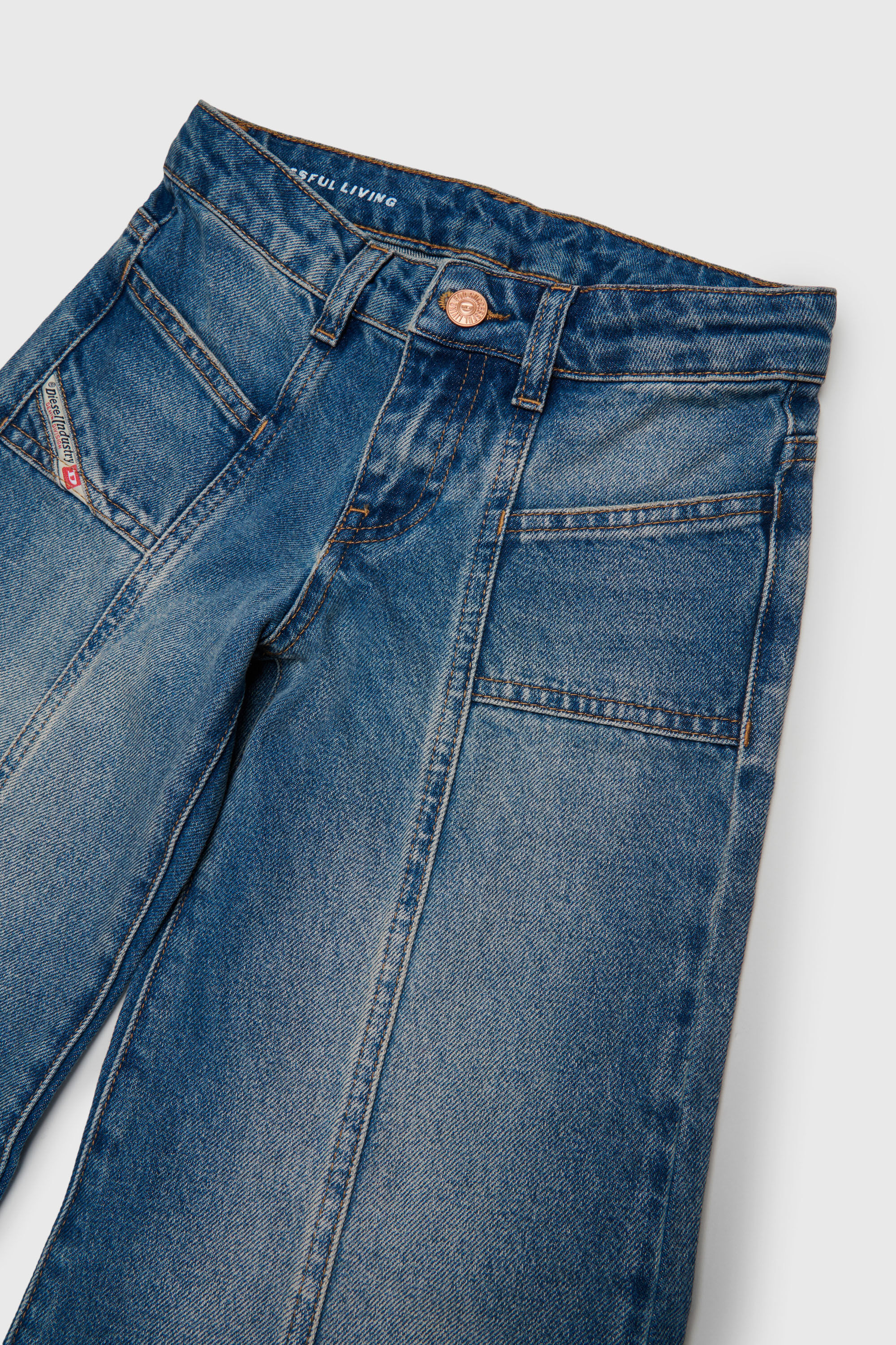 Diesel - Damen D-PAM-J, Mittelblau - 3