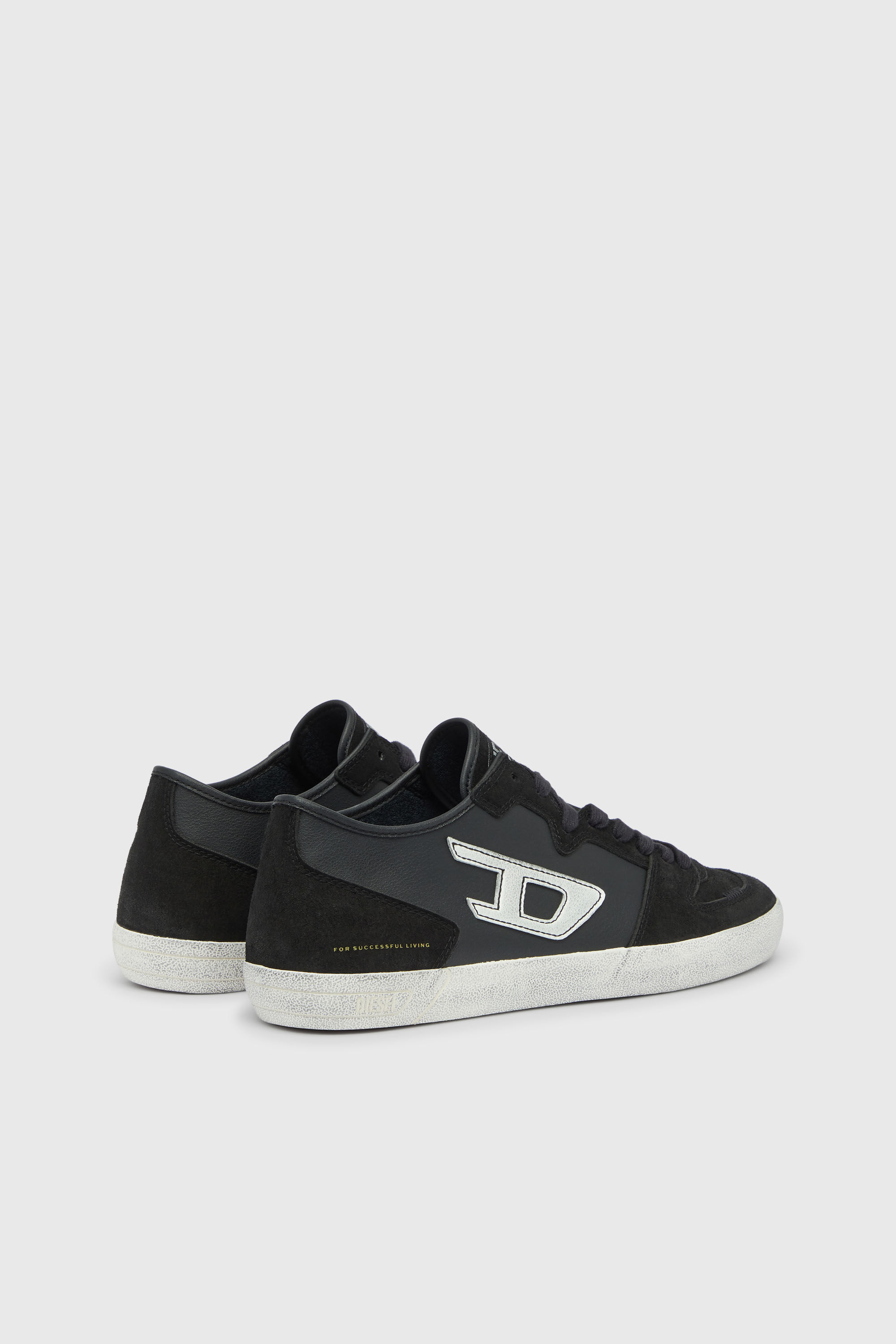 Diesel - S-LEROJI D-2 LOW, Herren S-Leroji-Panelled Sneakers mit D Logo in null - 3