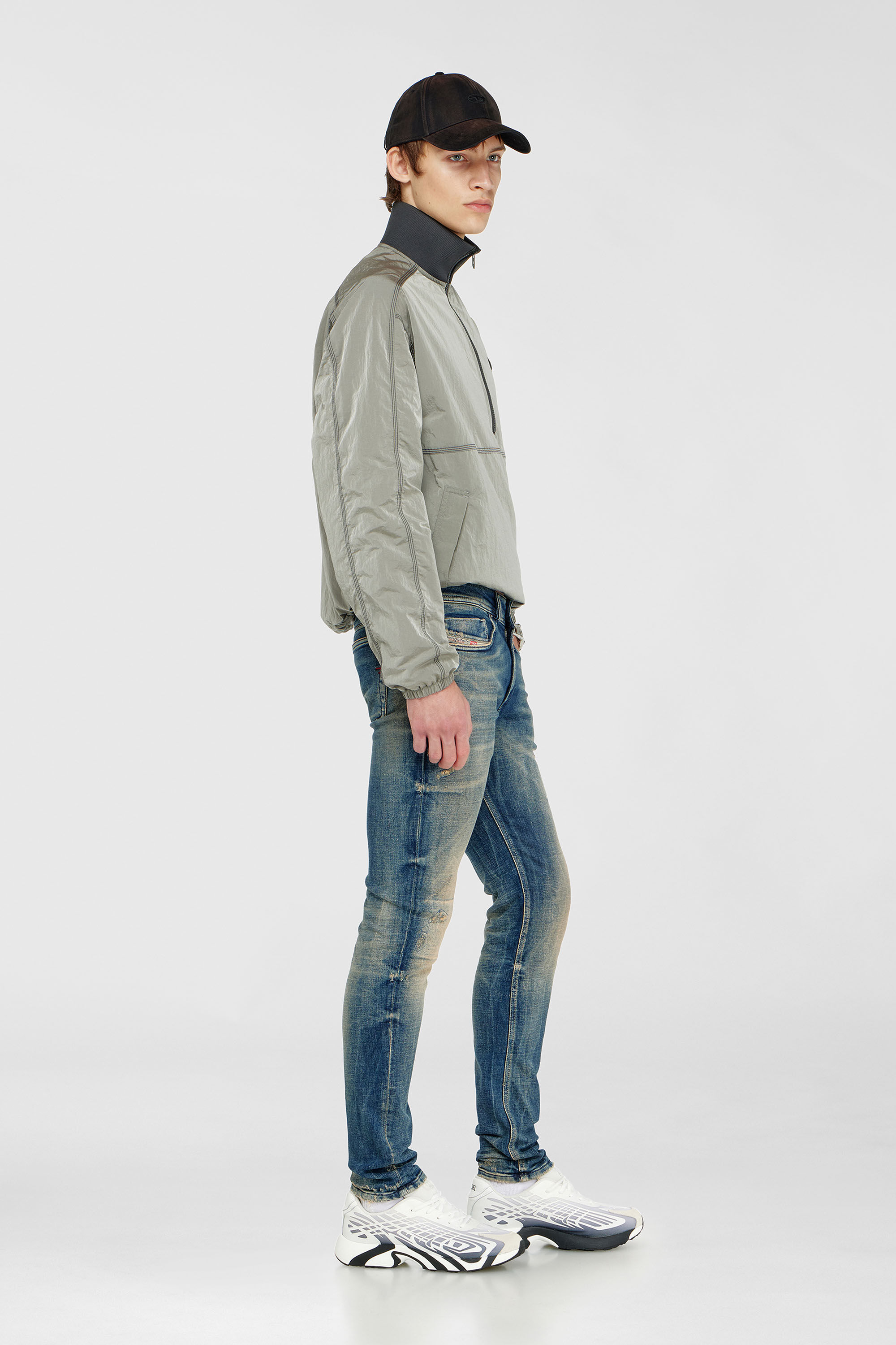 Diesel - Herren Skinny Jeans 1979 Sleenker 09P68, Dunkelblau - 1