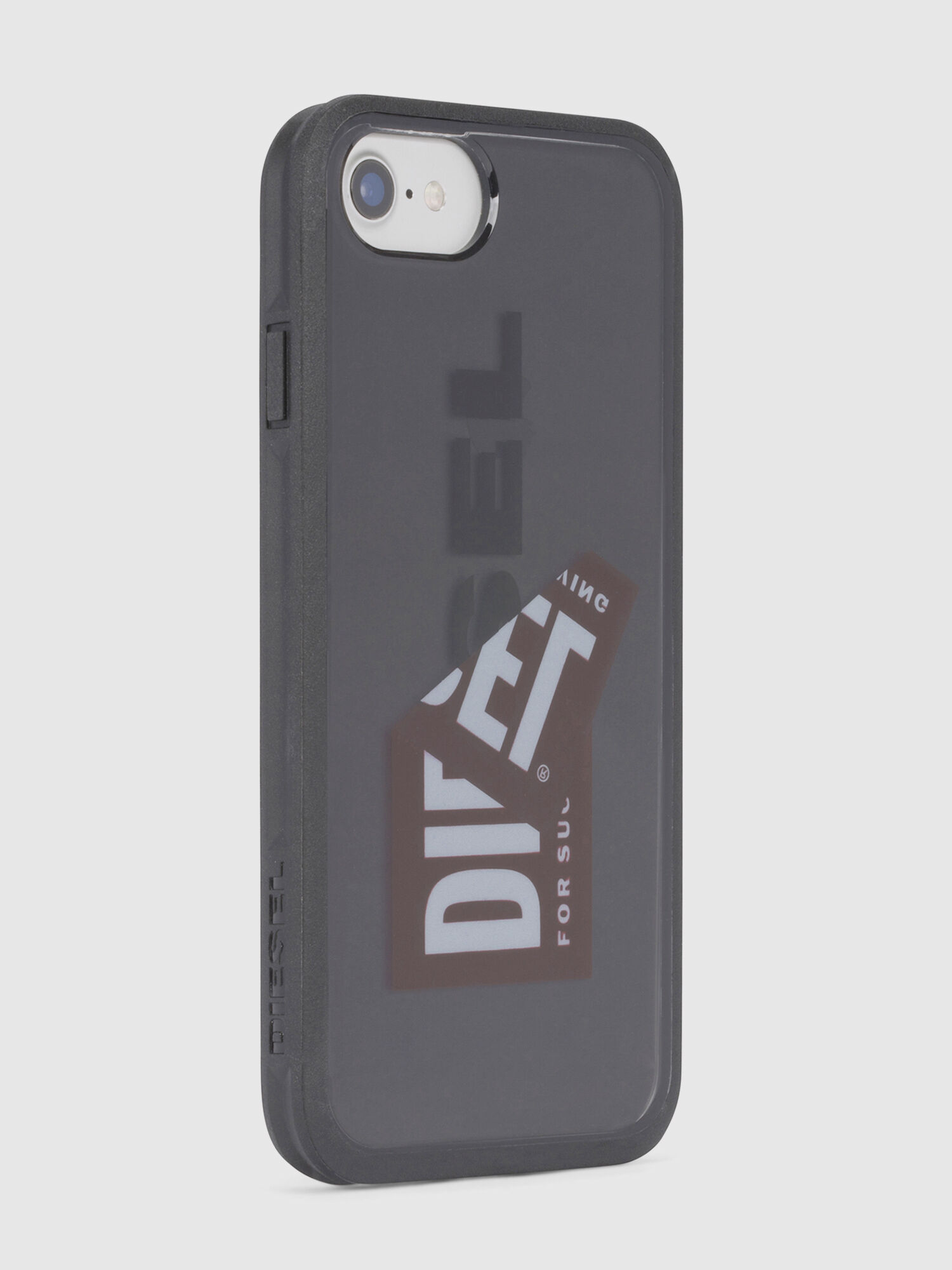 Diesel - STICKER IPHONE 8 PLUS/7 PLUS/6s PLUS/6 PLUS CASE, Unisex Schutzhülle mit Logomuster, iPhone 8Plus/7Plus/6s Plus/6Plus in Schwarz - 6