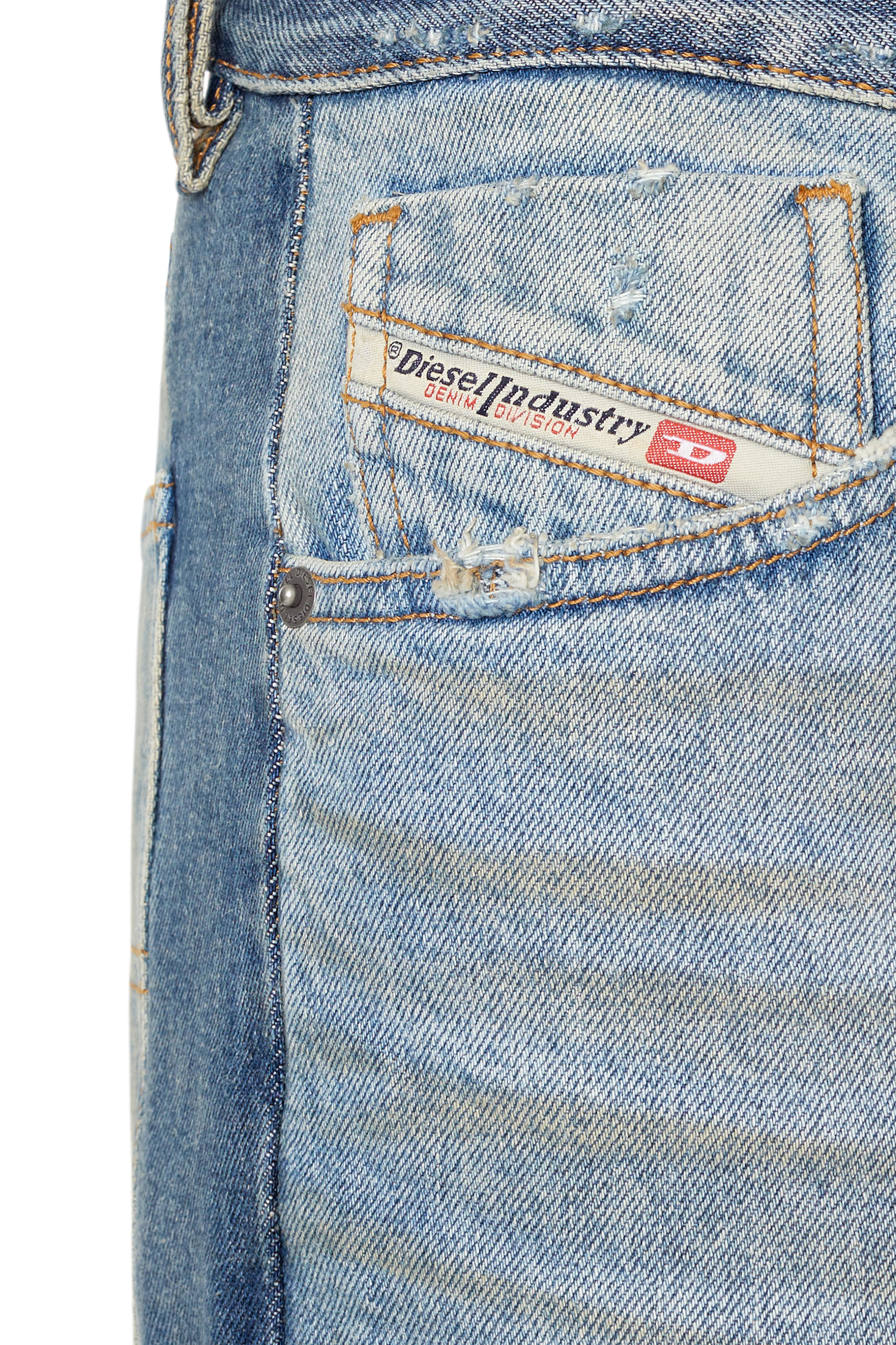 Diesel - 1995 D-Sark 09E21 Straight Jeans, Hellblau - Image 6