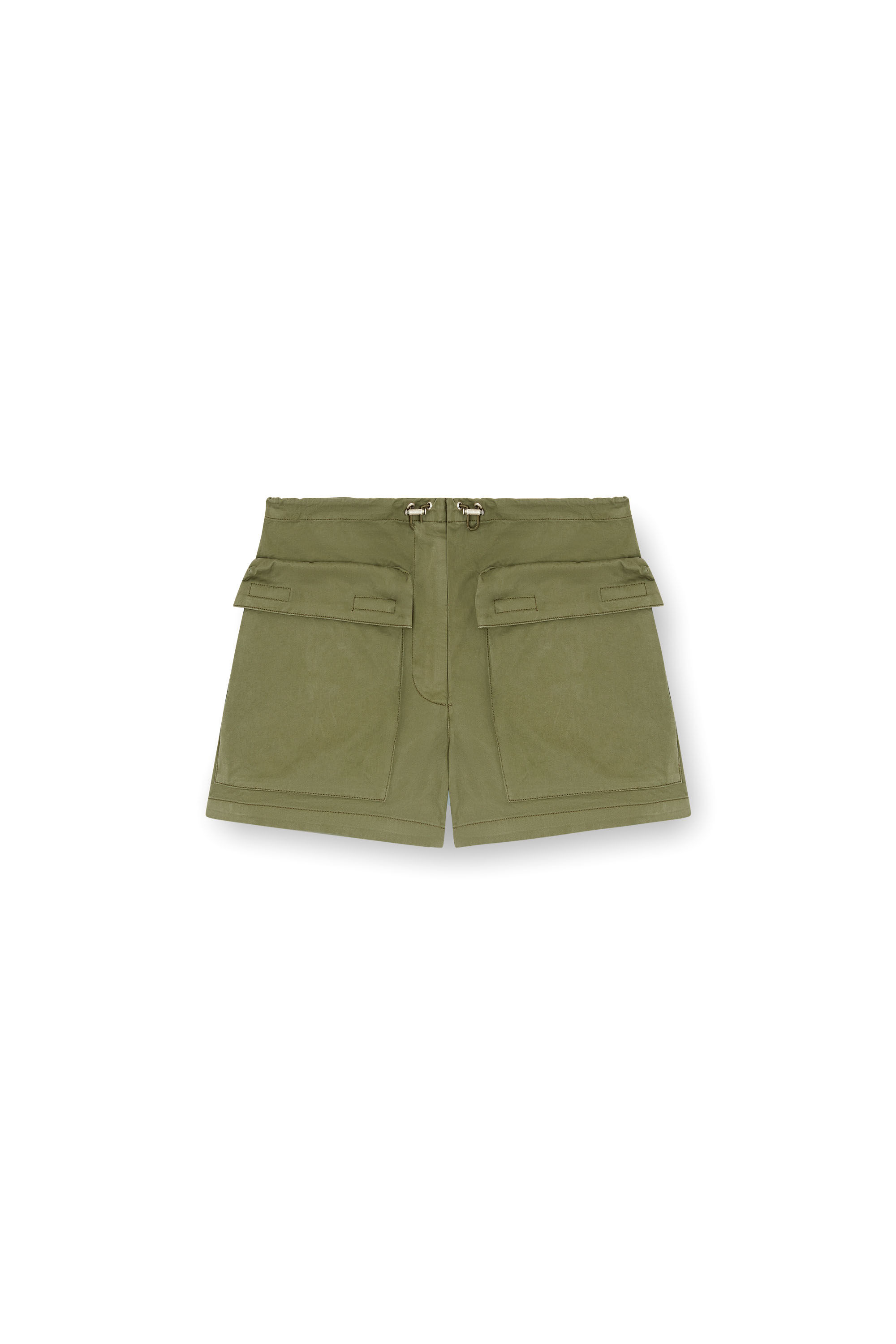 Diesel - S-ENESIS, Damen Utility-Shorts in Armeegrün - 2