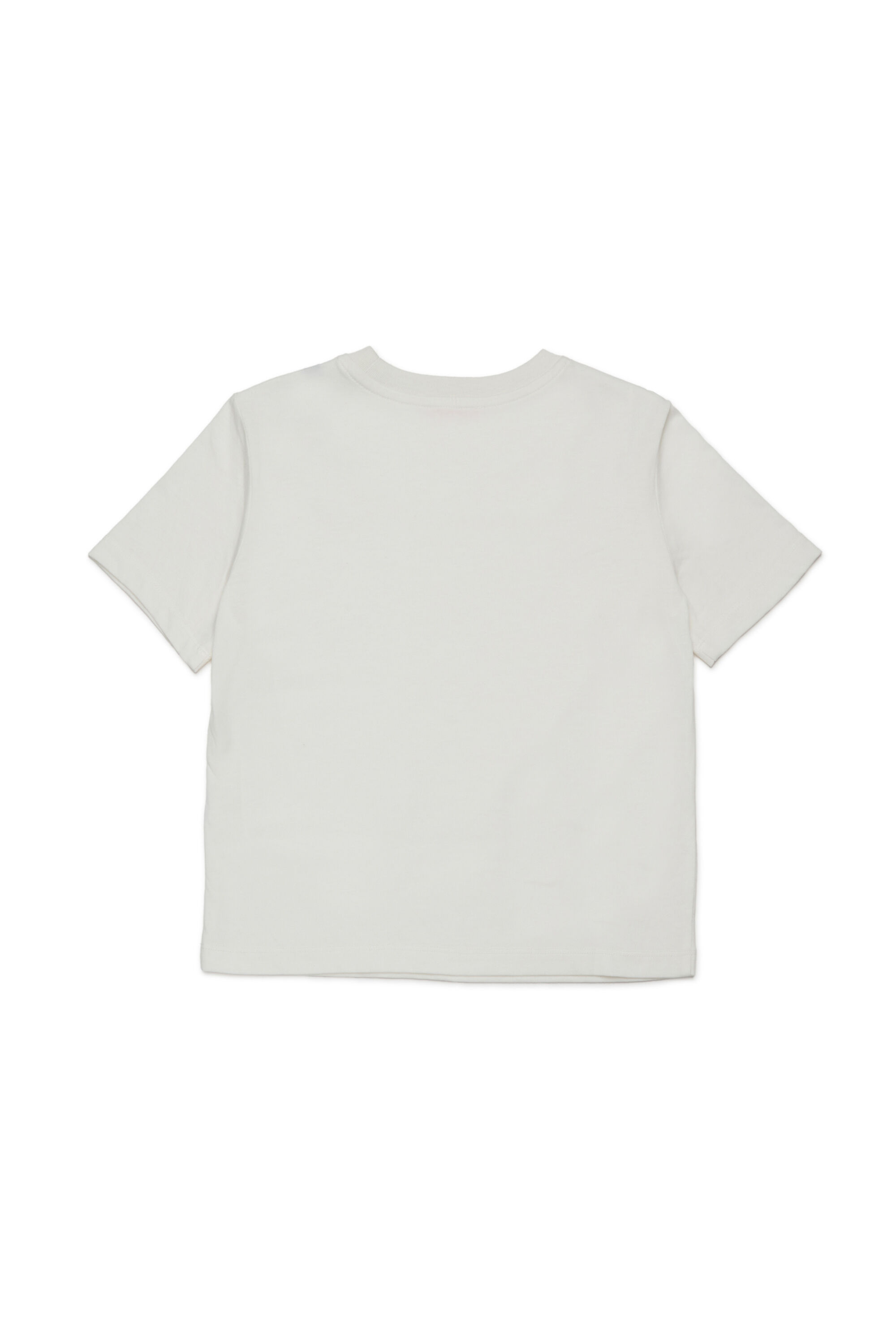 Diesel - TRISTANA, Damen Baumwoll-T-Shirt mit Logo auf der Vorderseite in Weiß - 2