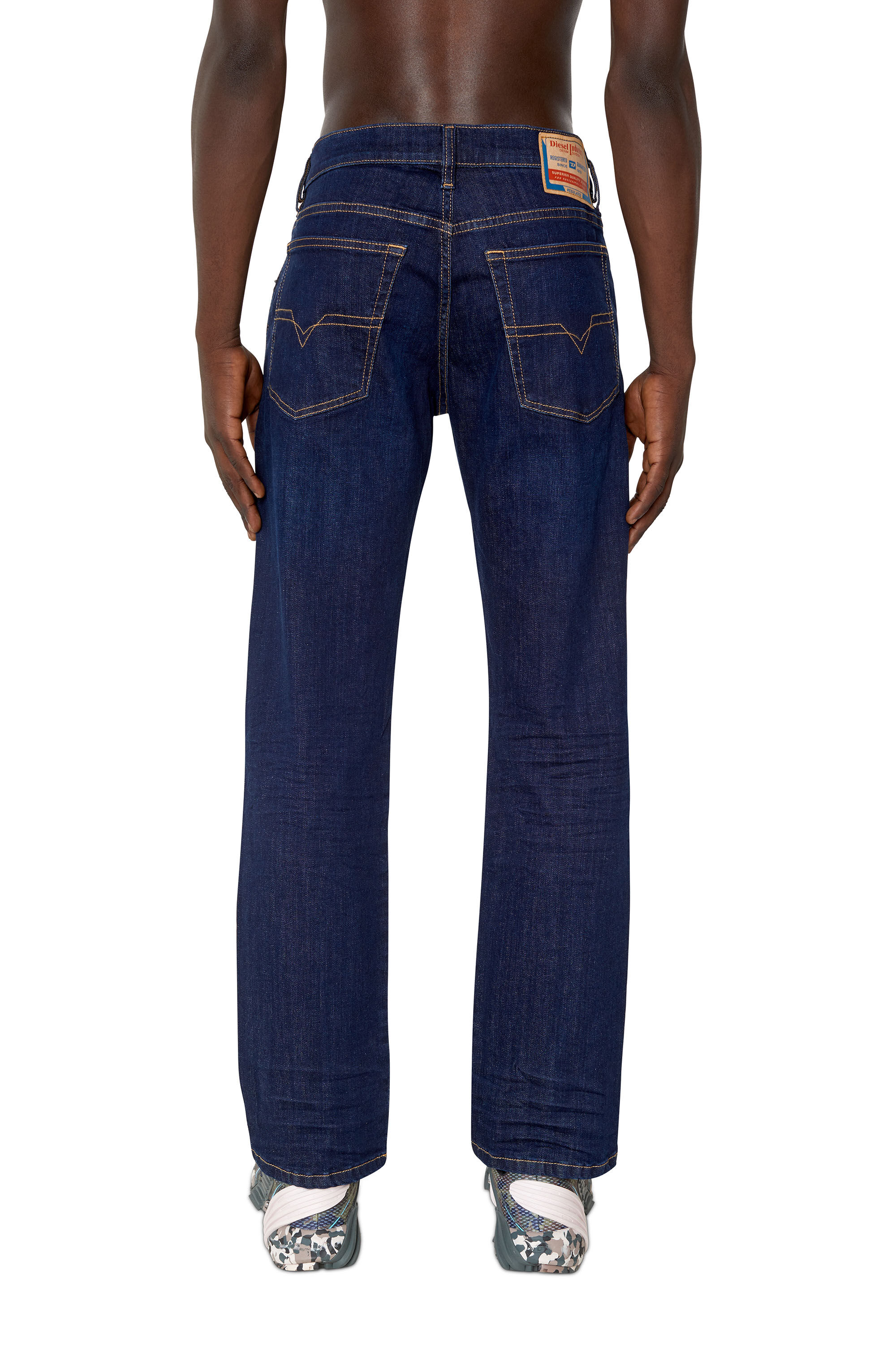 Diesel - D-Mihtry 0IHAQ Straight Jeans, Dunkelblau - Image 4