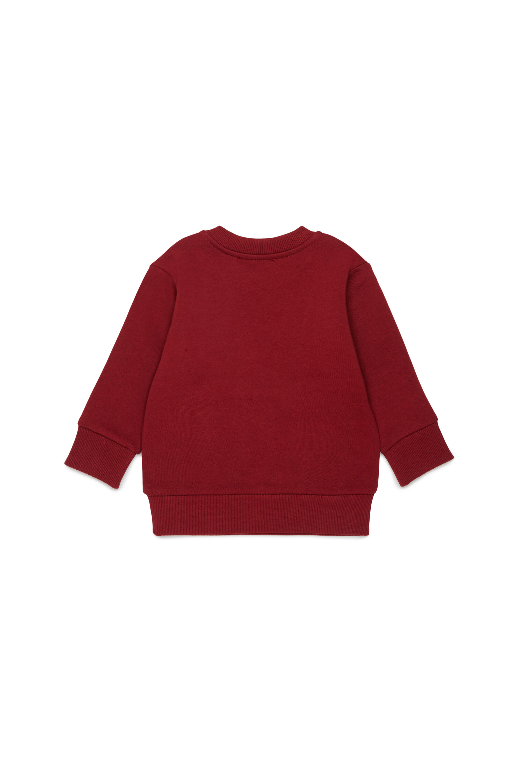 Diesel - SLODIMB, Herren Baumwoll-Sweatshirt mit Diesel Industry Print in Rot - 2