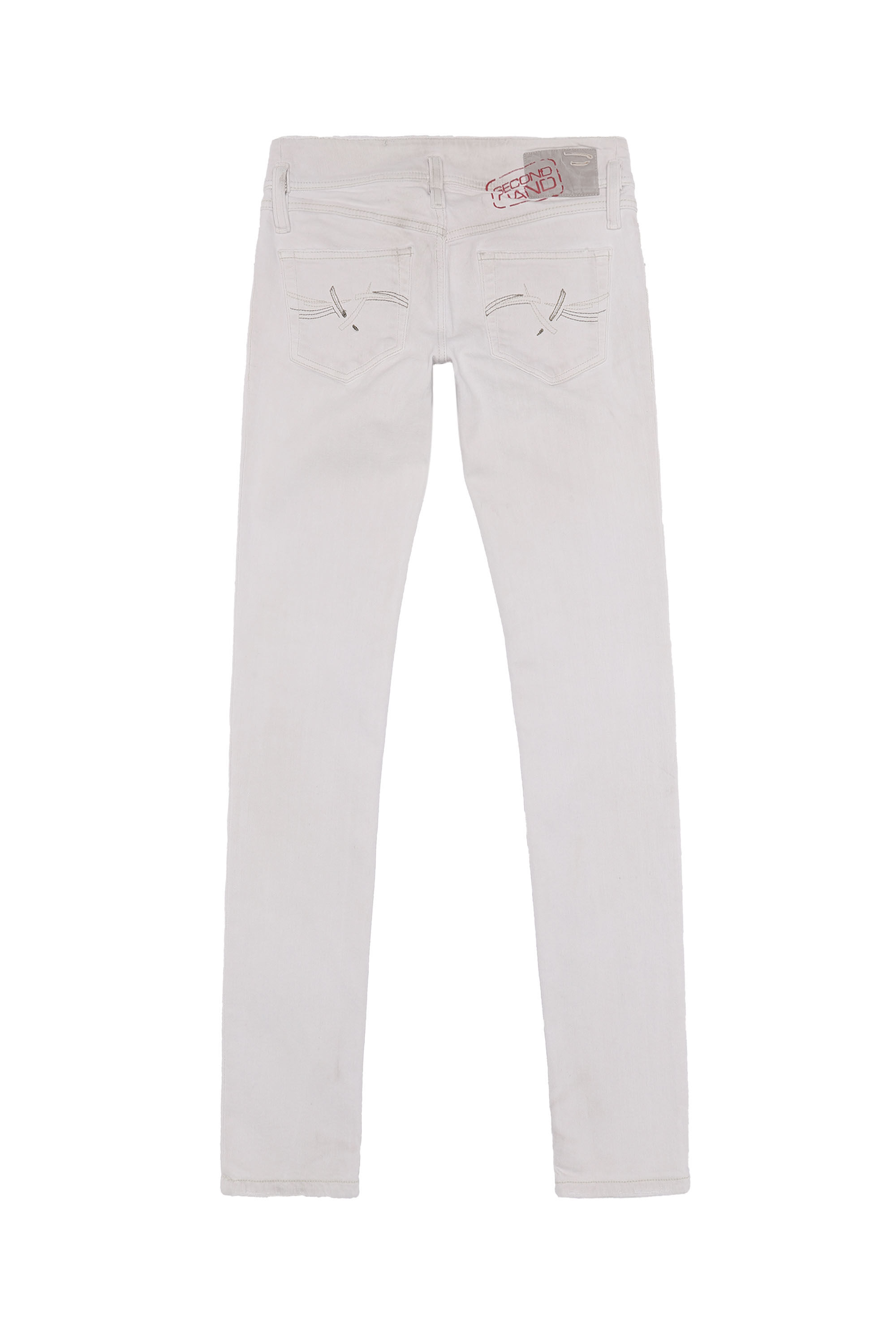 Diesel - MATIC, Damen Diesel Damen - Jeans Weiß in Weiß - 2