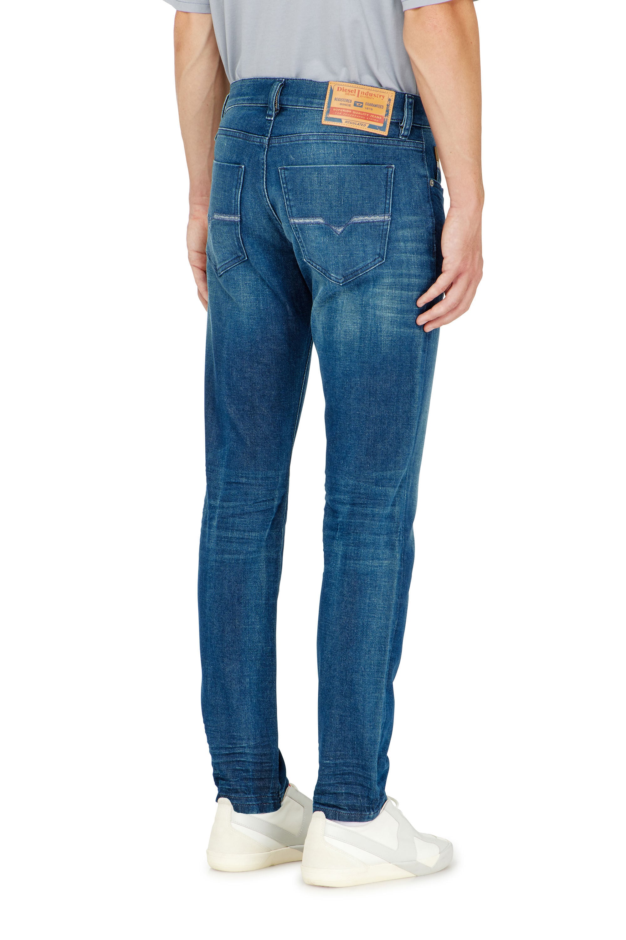Diesel - Herren Slim Jeans 2019 D-Strukt 0PBBZ, Mittelblau - 5