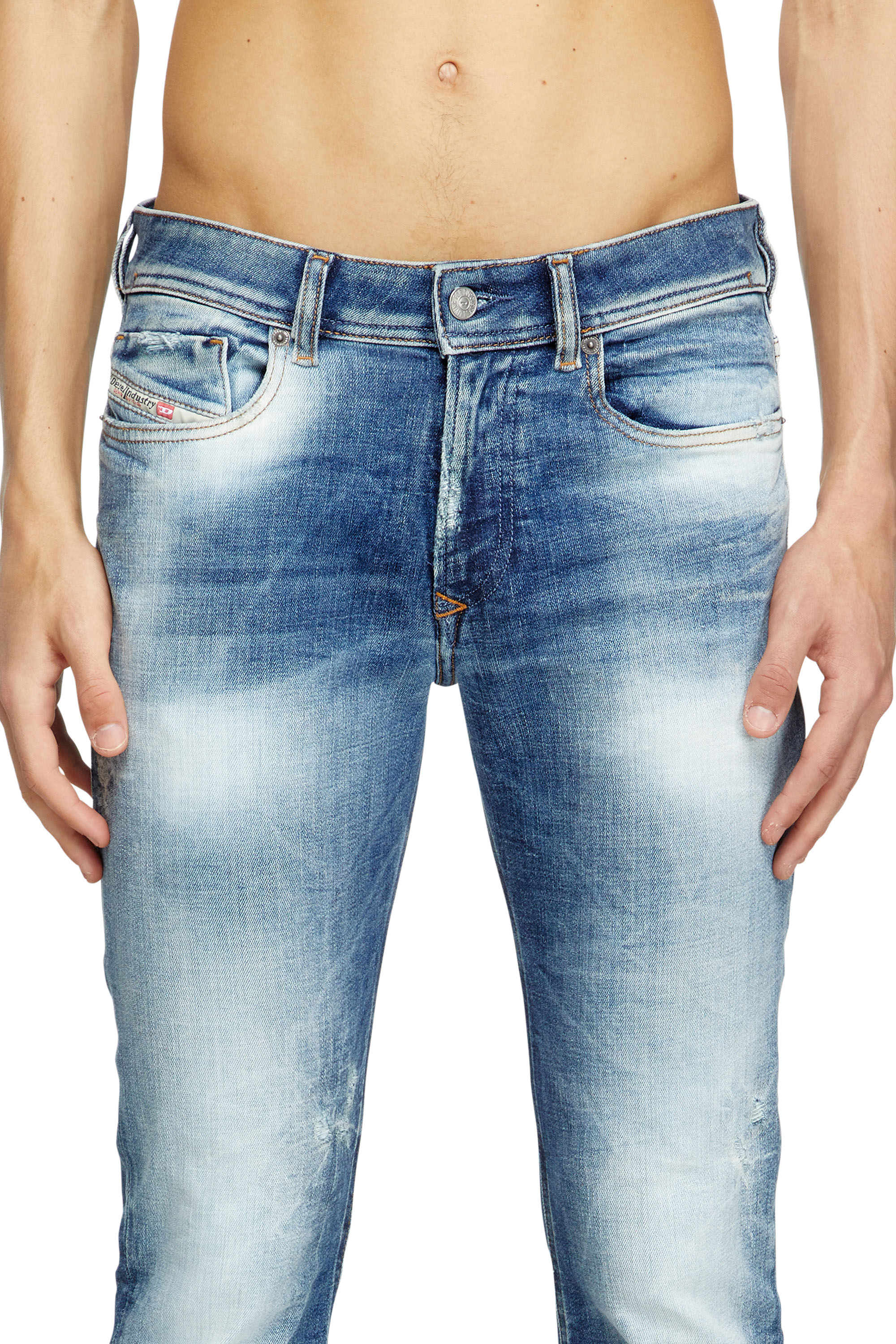 Diesel - Herren Skinny Jeans 1979 Sleenker 09M27, Dunkelblau - 5