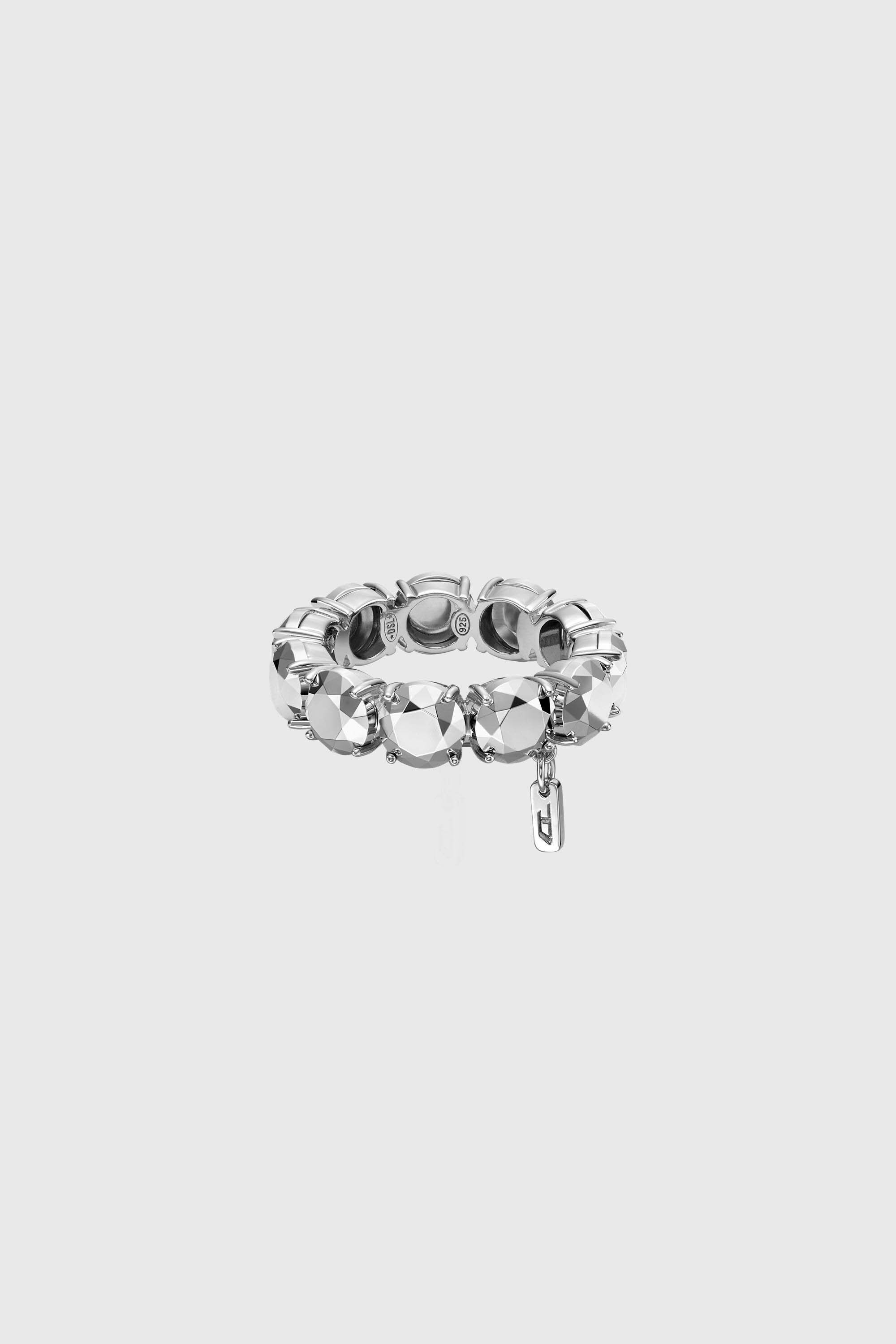 Diesel - DL1359040 STERLING SILVER JEWEL, Unisex Bandring aus Sterlingsilber in Silber - 2
